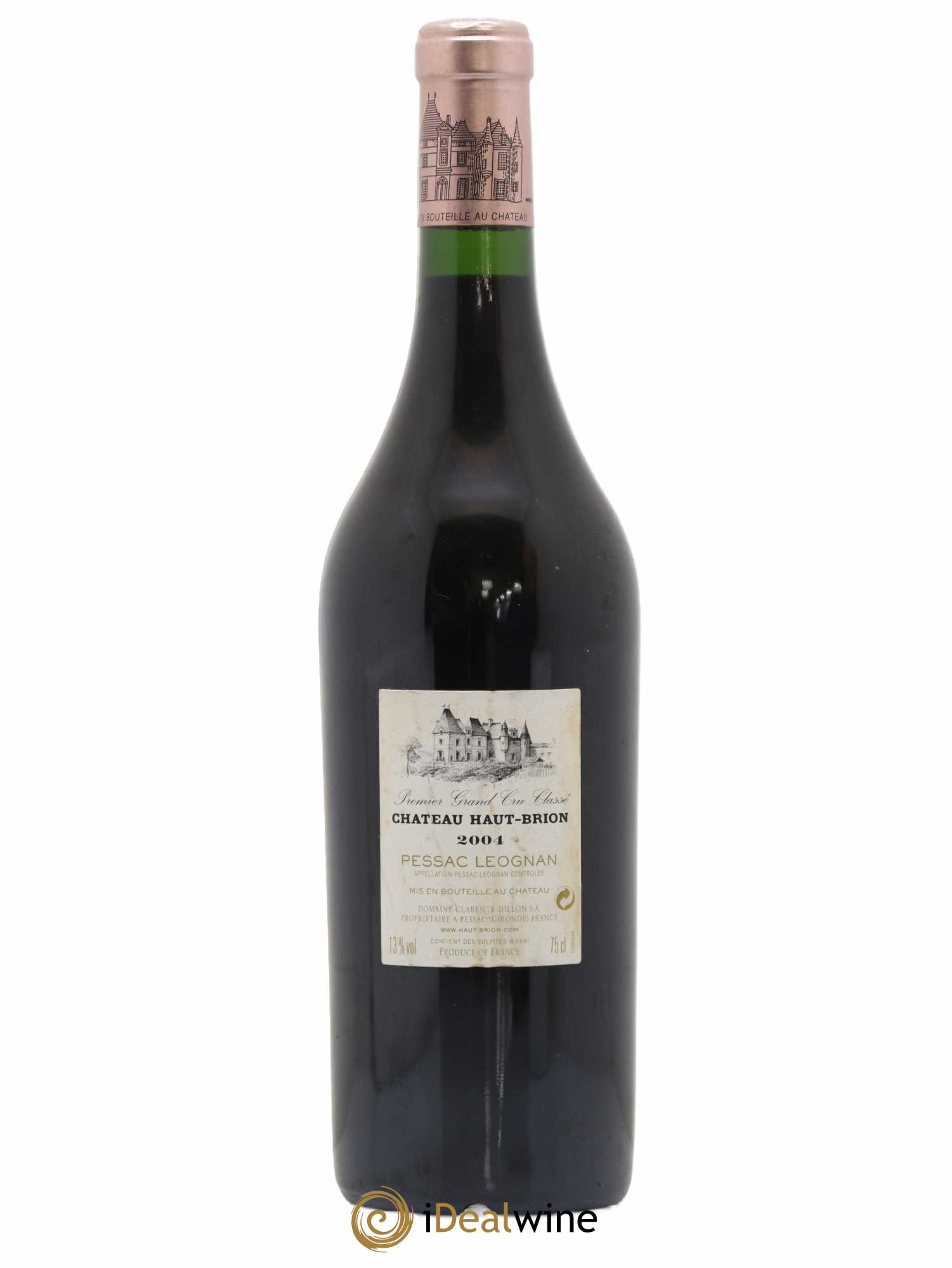 Château Haut Brion 1er Grand Cru Classé 2004 - Lot de 1 bouteille - 1
