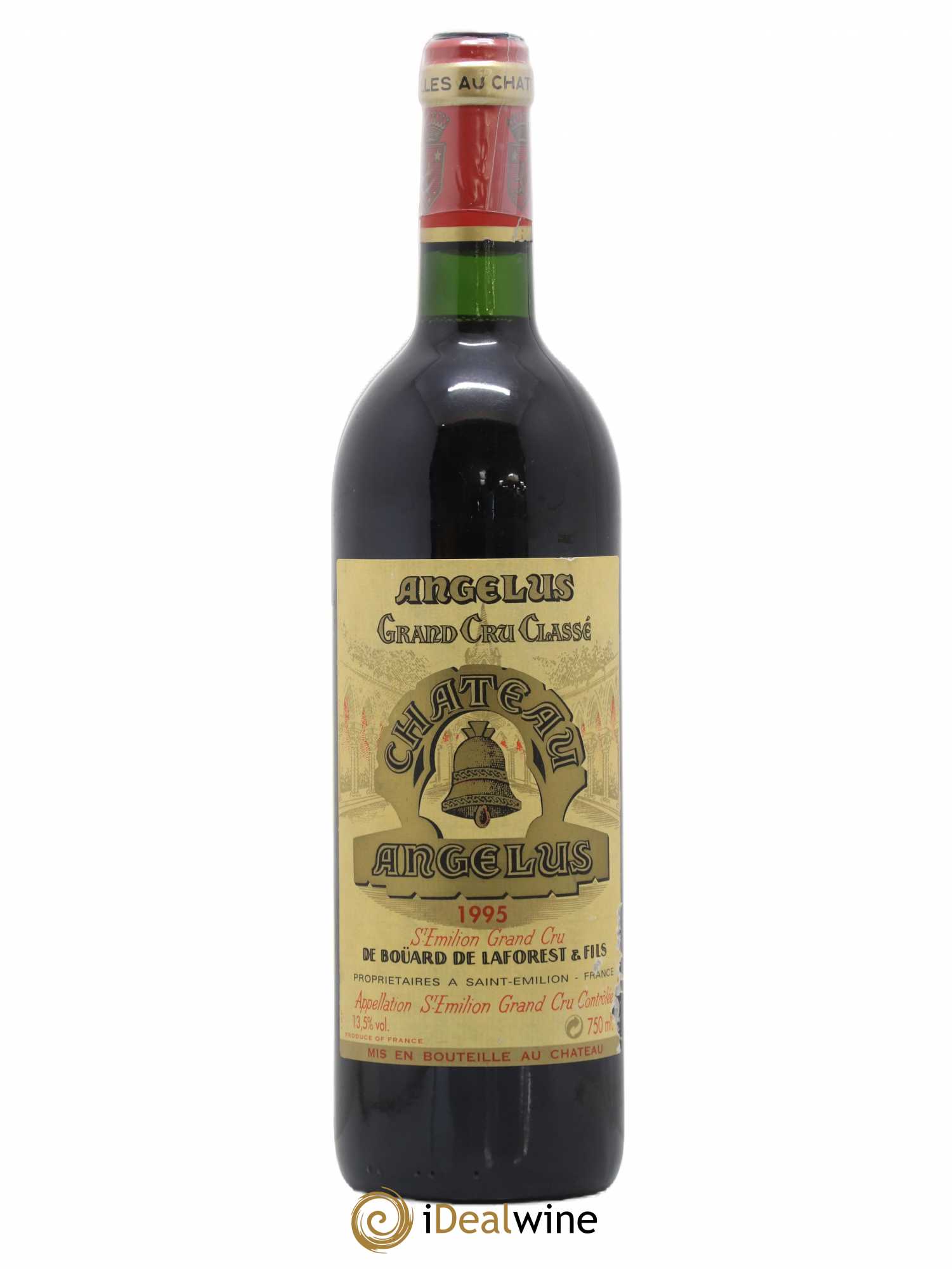 Château Angélus 1er Grand Cru Classé A 1995 - Lot de 1 bouteille - 0