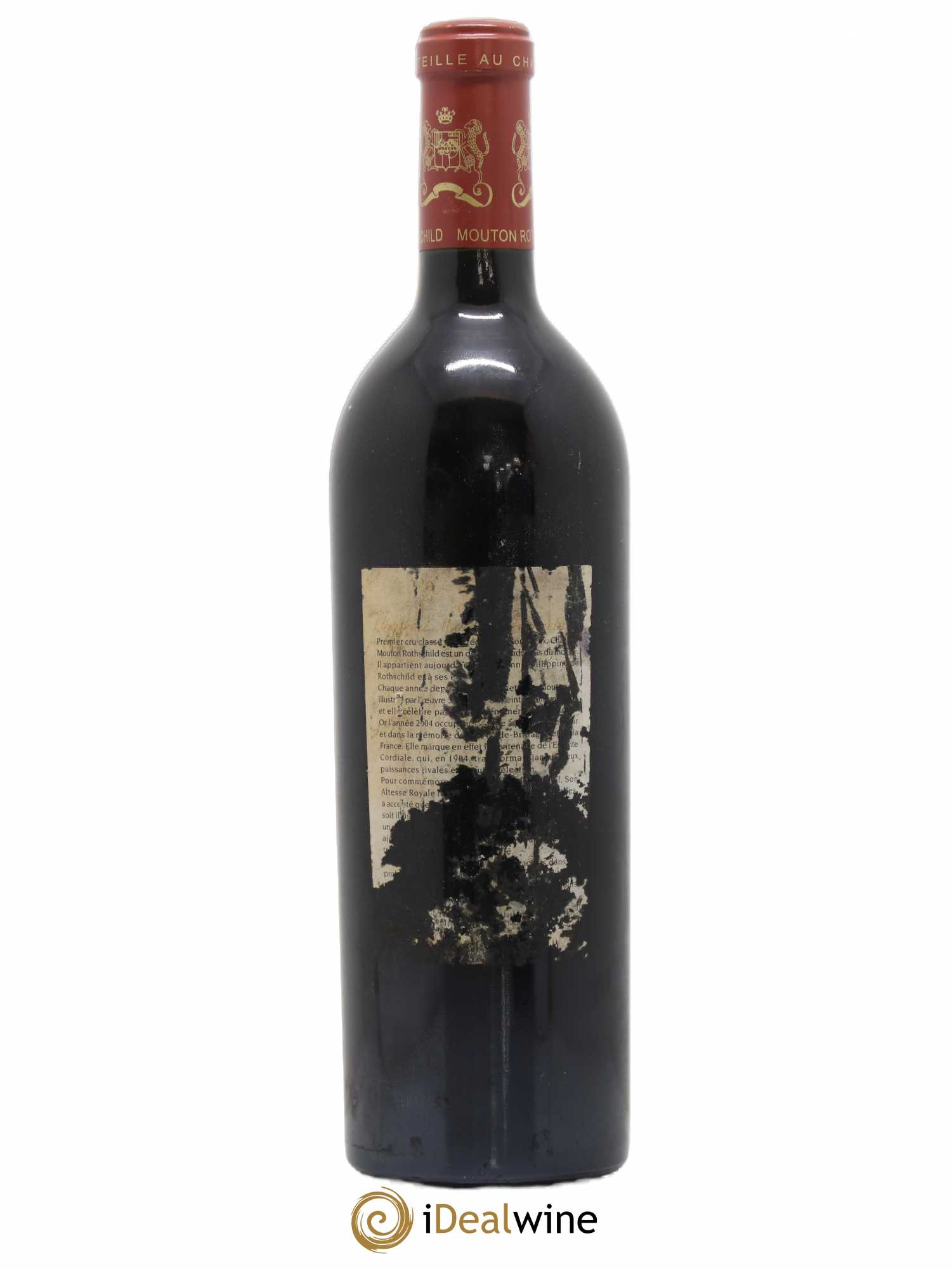 Château Mouton Rothschild 1er Grand Cru Classé 2004 - Lot de 1 bouteille - 1