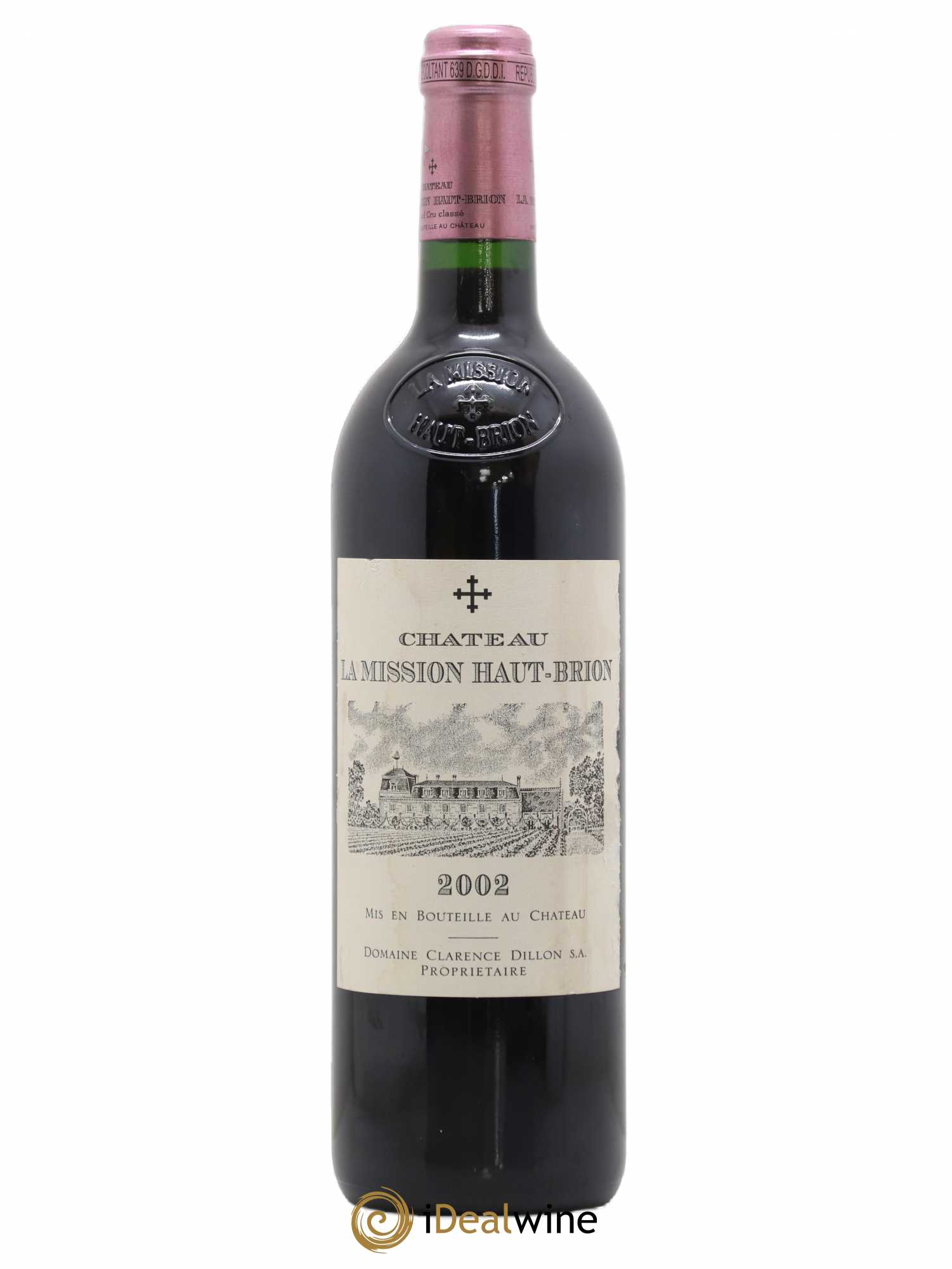 Château la Mission Haut-Brion Cru Classé de Graves 2002 - Lot de 1 bouteille - 0