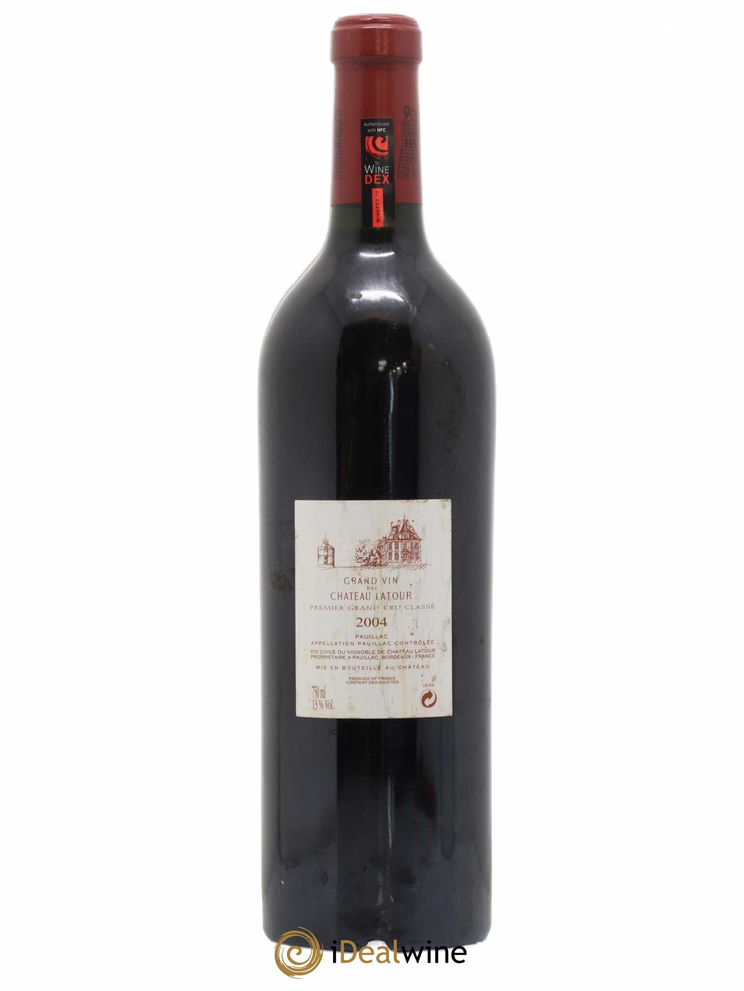 Château Latour 1er Grand Cru Classé 2004 - Lot de 1 bouteille - 1