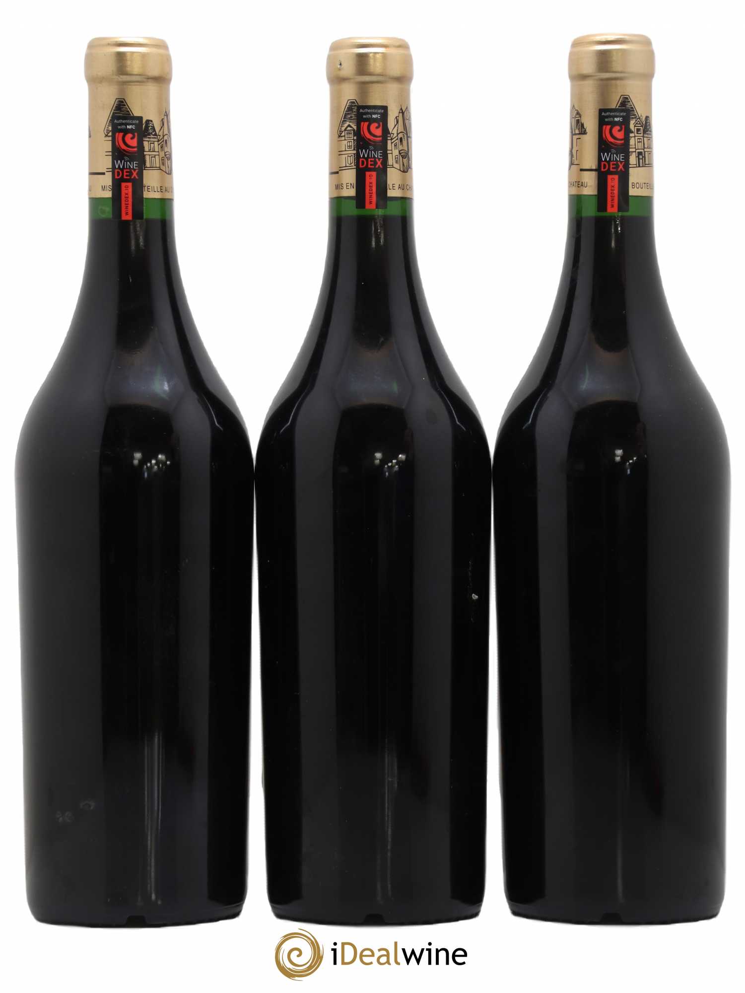 Château Haut Brion 1er Grand Cru Classé 1998 - Lot de 3 bouteilles - 1