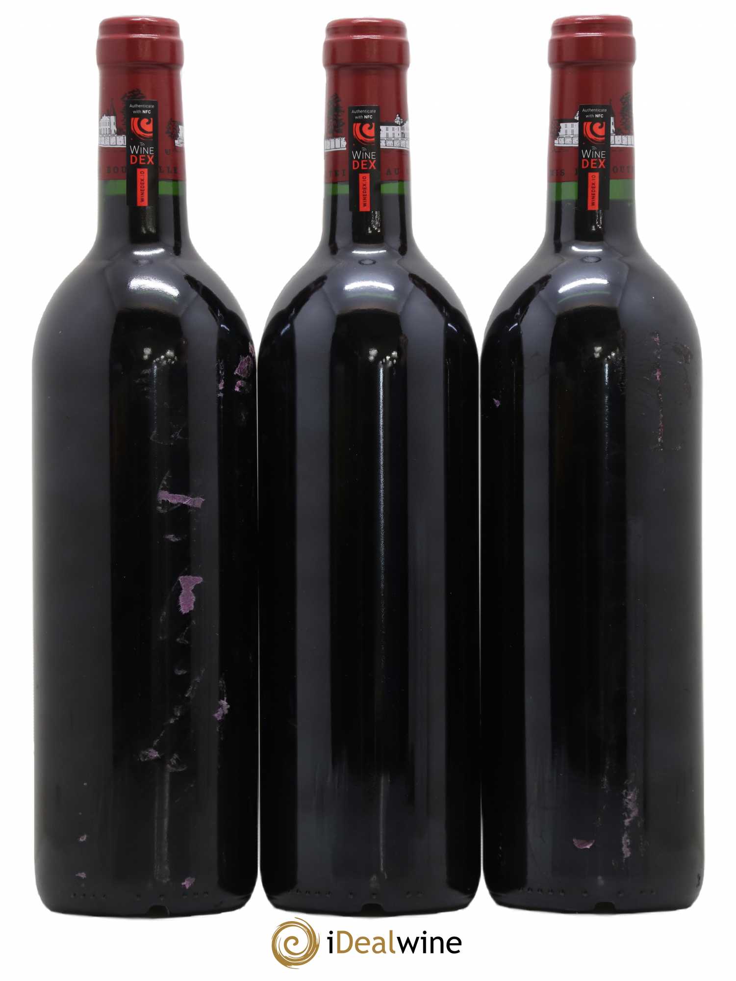 Château Lafite Rothschild 1er Grand Cru Classé 2000 - Lot de 3 bouteilles - 1