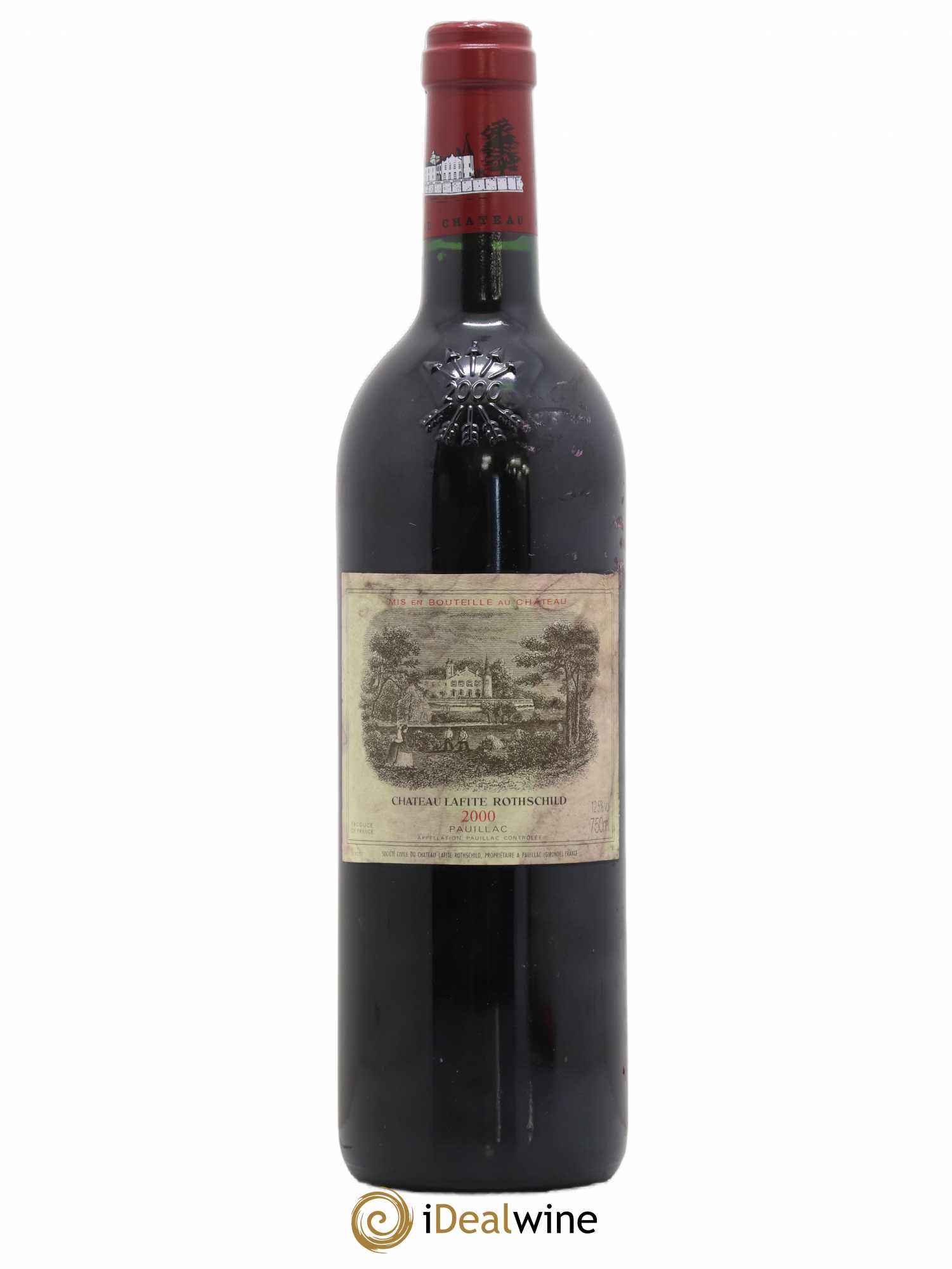 Château Lafite Rothschild 1er Grand Cru Classé 2000 - Lot de 1 bouteille - 0