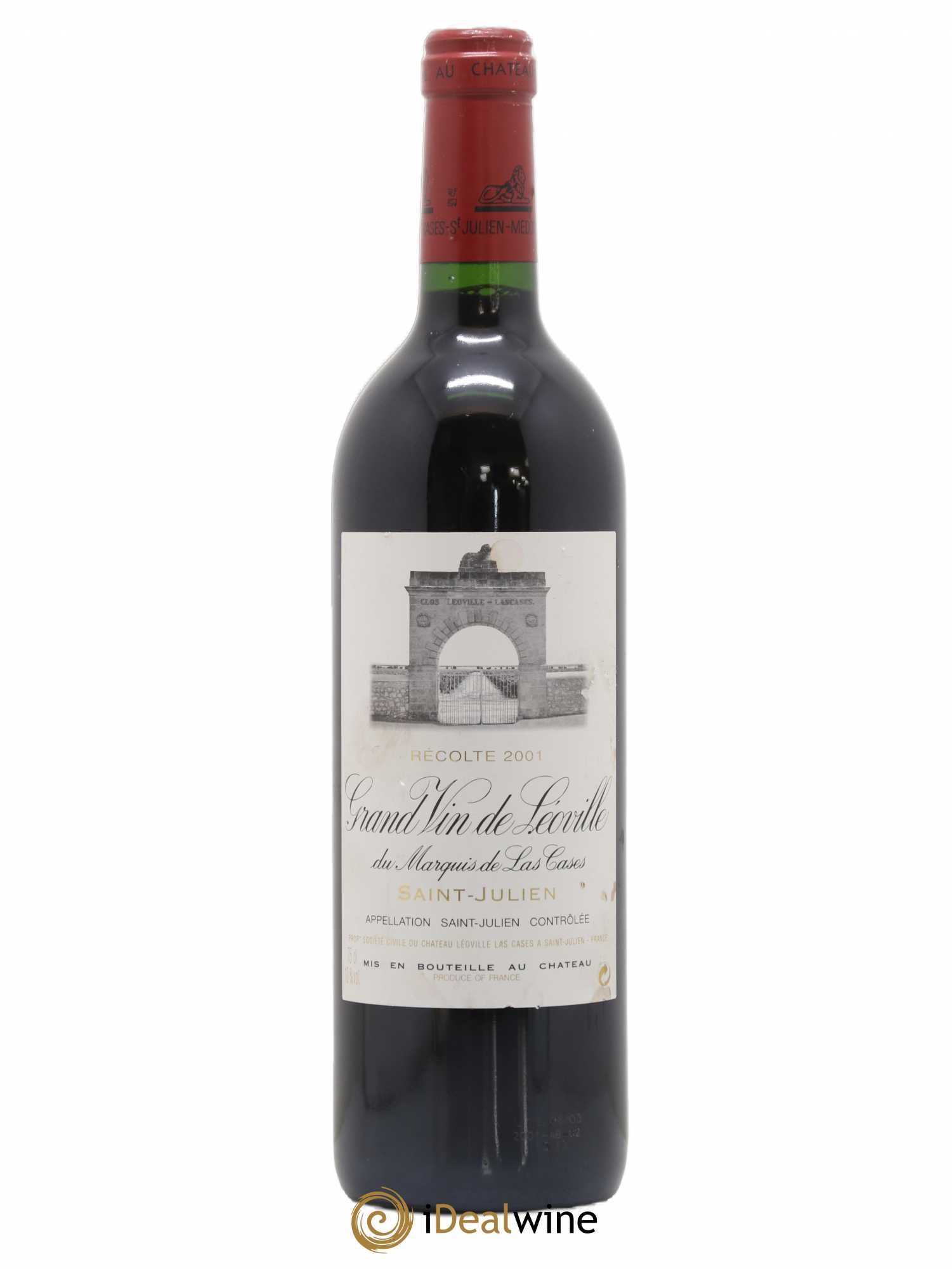 Château Léoville Las Cases 2ème Grand Cru Classé 2001 - Lot de 1 bouteille - 0