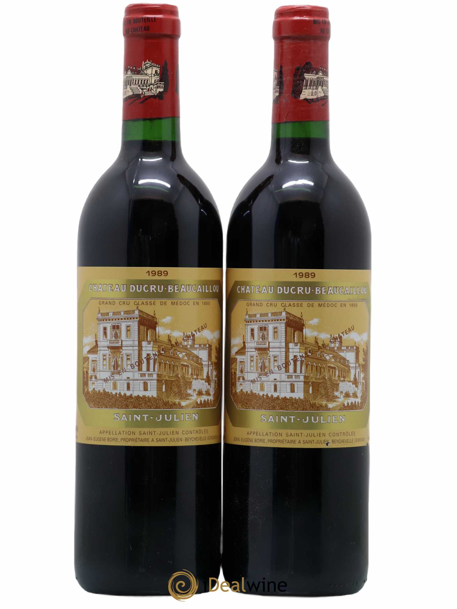 Château Ducru Beaucaillou 2ème Grand Cru Classé 1989 - Lot de 2 bouteilles - 0