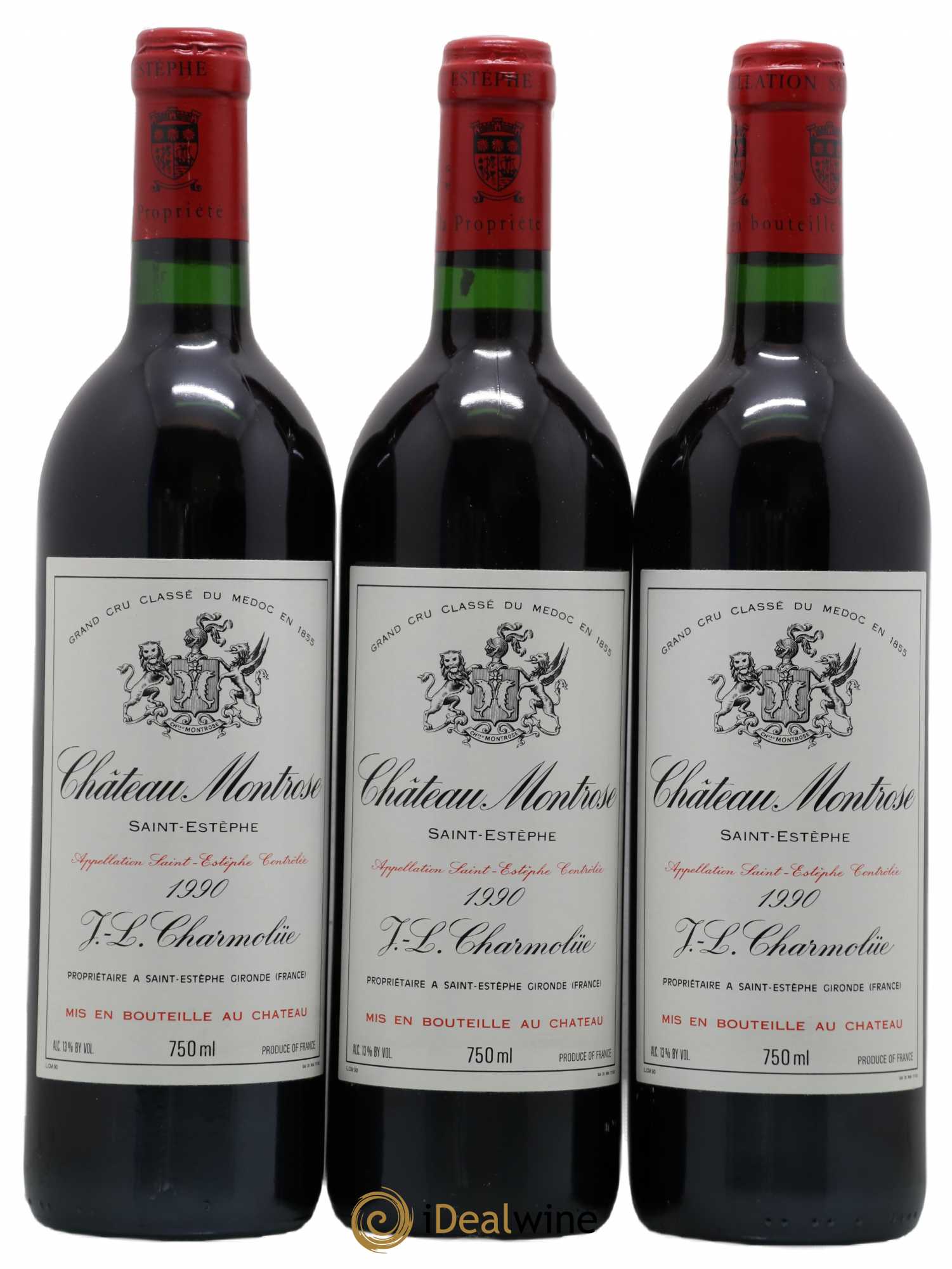 Château Montrose 2ème Grand Cru Classé 1990 - Lot de 6 bouteilles - 2