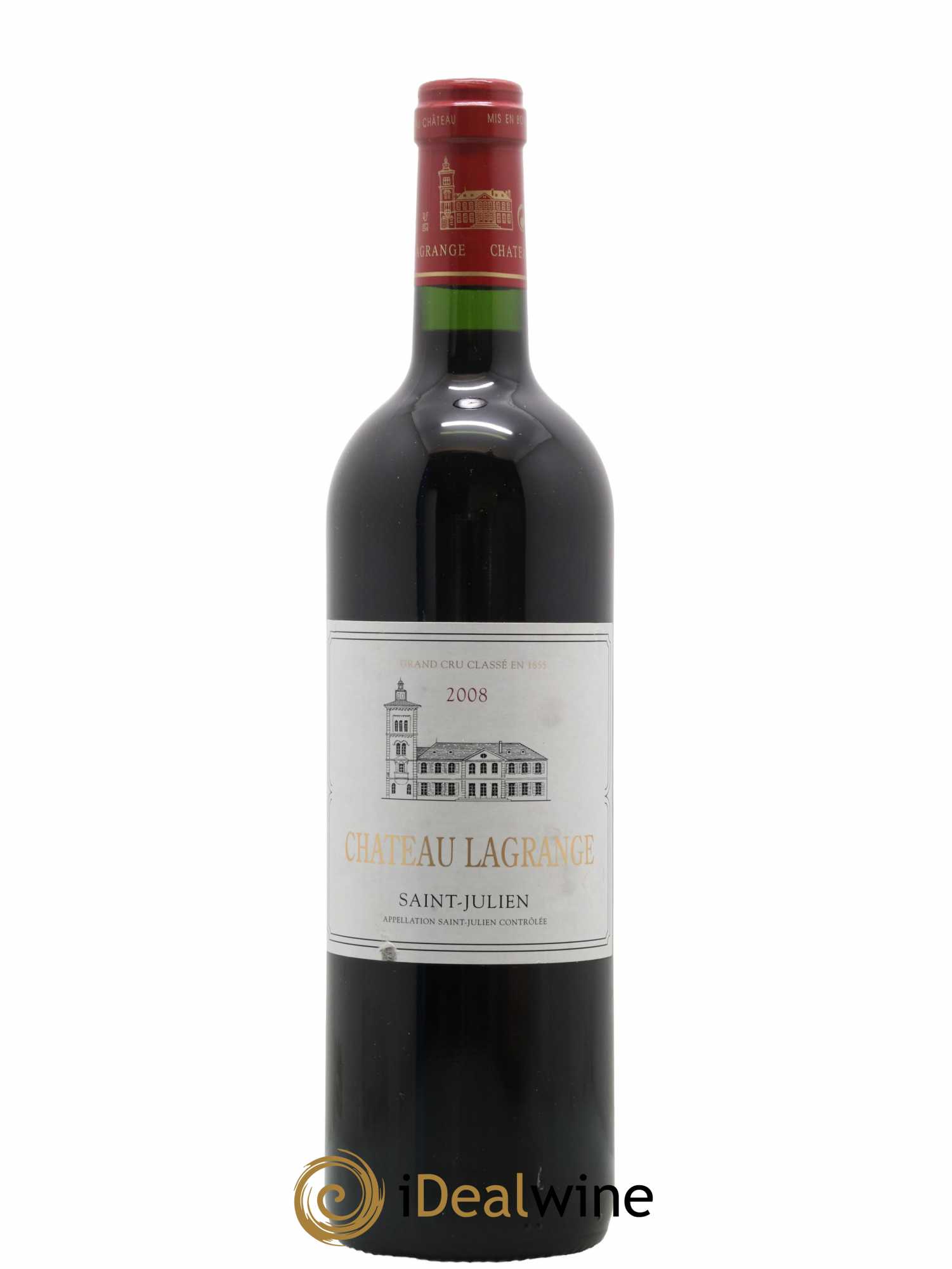 Château Lagrange 3ème Grand Cru Classé 2008 - Lot de 1 bouteille - 0