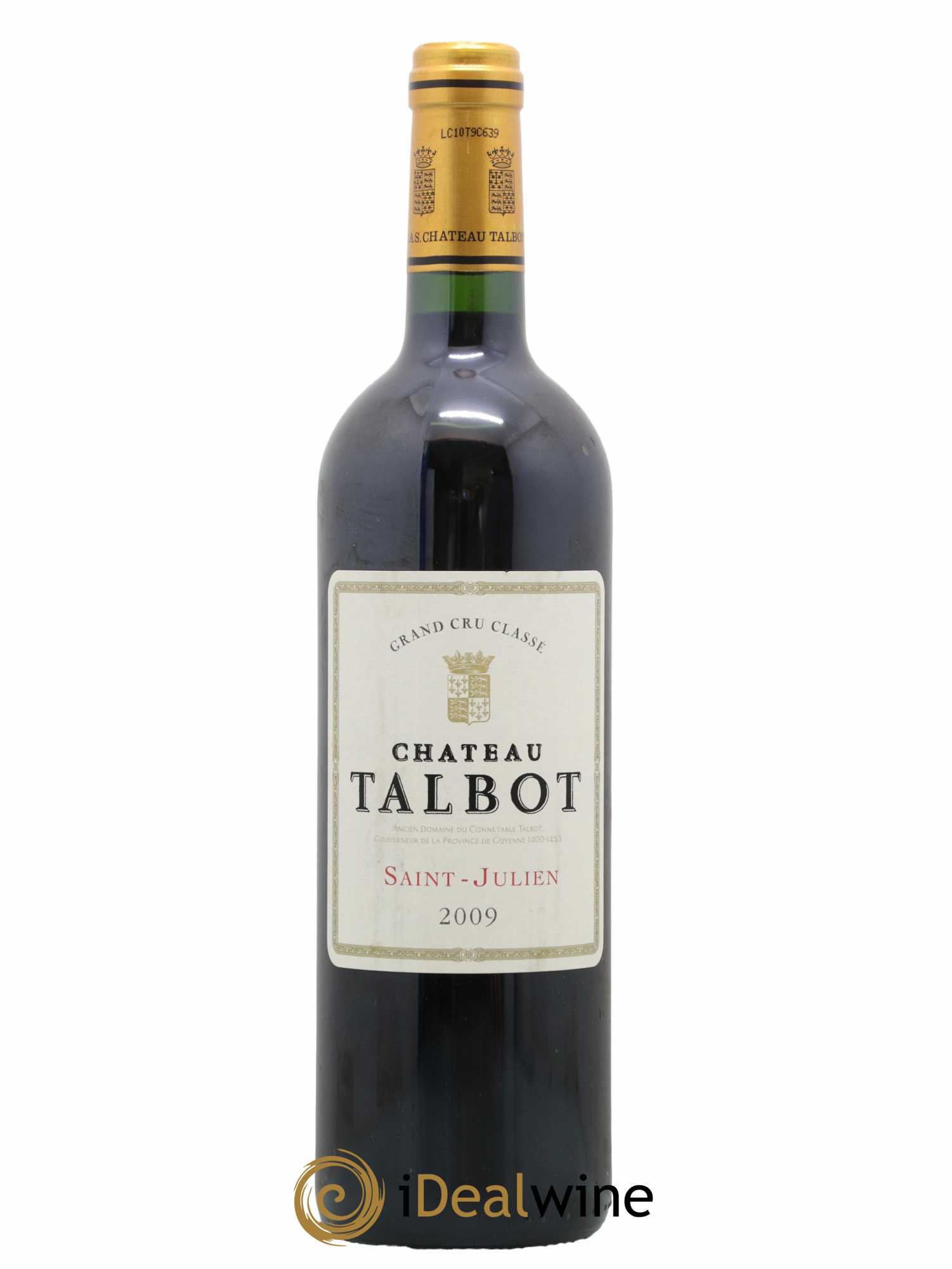 Château Talbot 4ème Grand Cru Classé 2009 - Lot de 1 bouteille - 0
