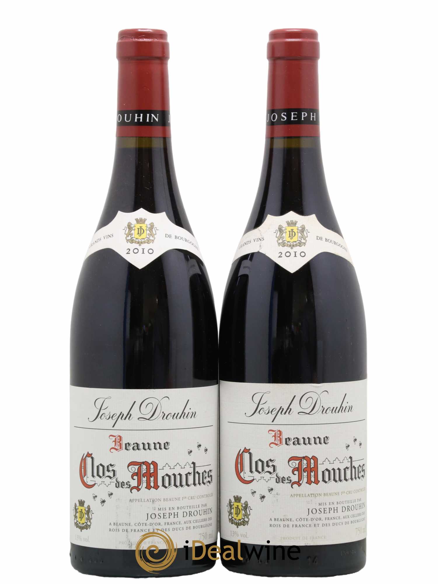 Beaune 1er Cru Clos des Mouches Joseph Drouhin 2010 - Lot de 2 bouteilles - 0