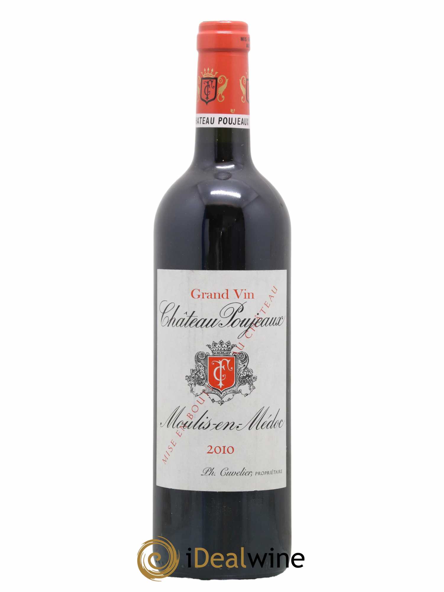 Château Poujeaux 2010 - Lot de 1 bouteille - 0