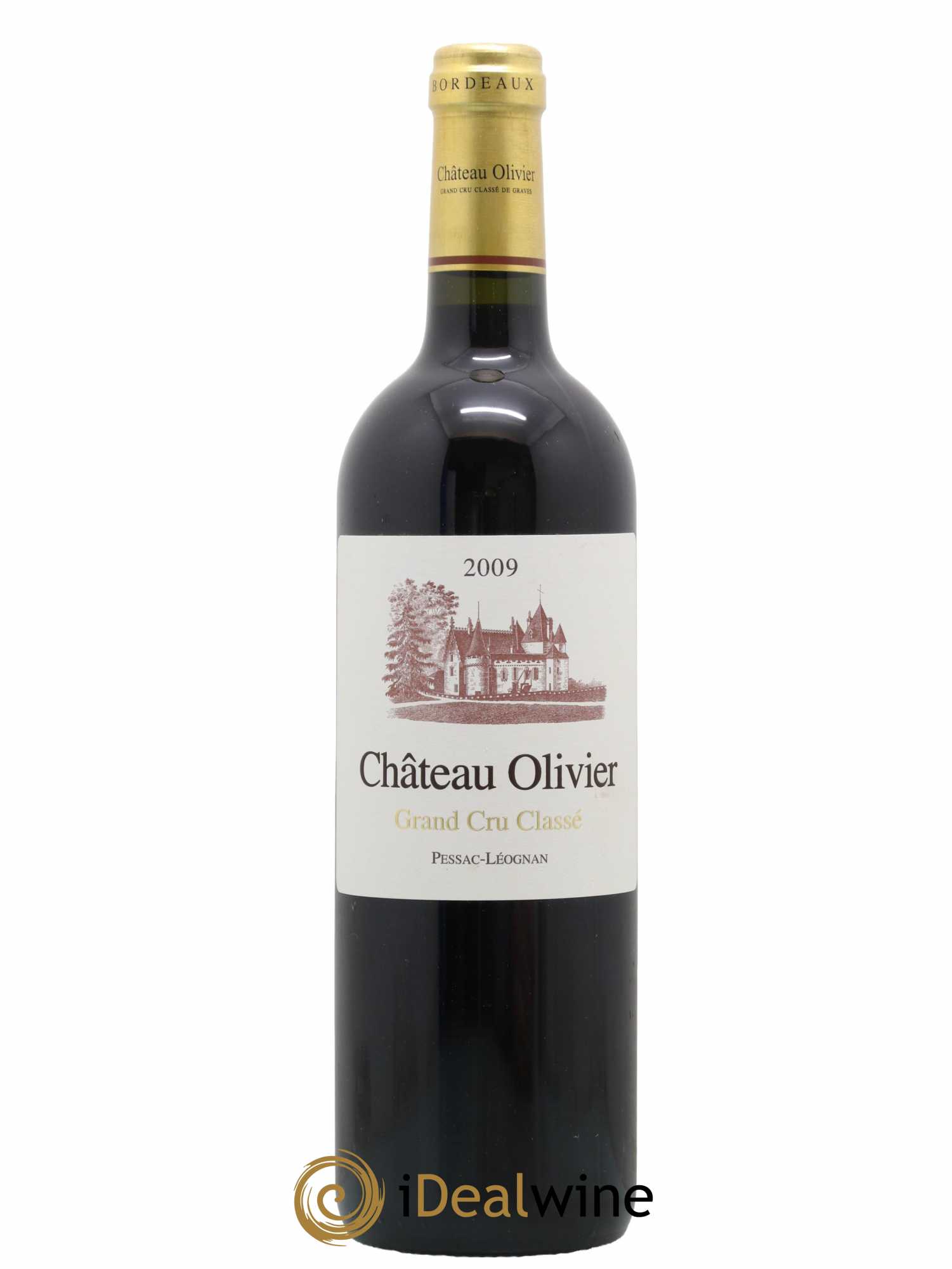 Château Olivier Cru Classé de Graves 2009 - Lot de 1 bouteille - 0