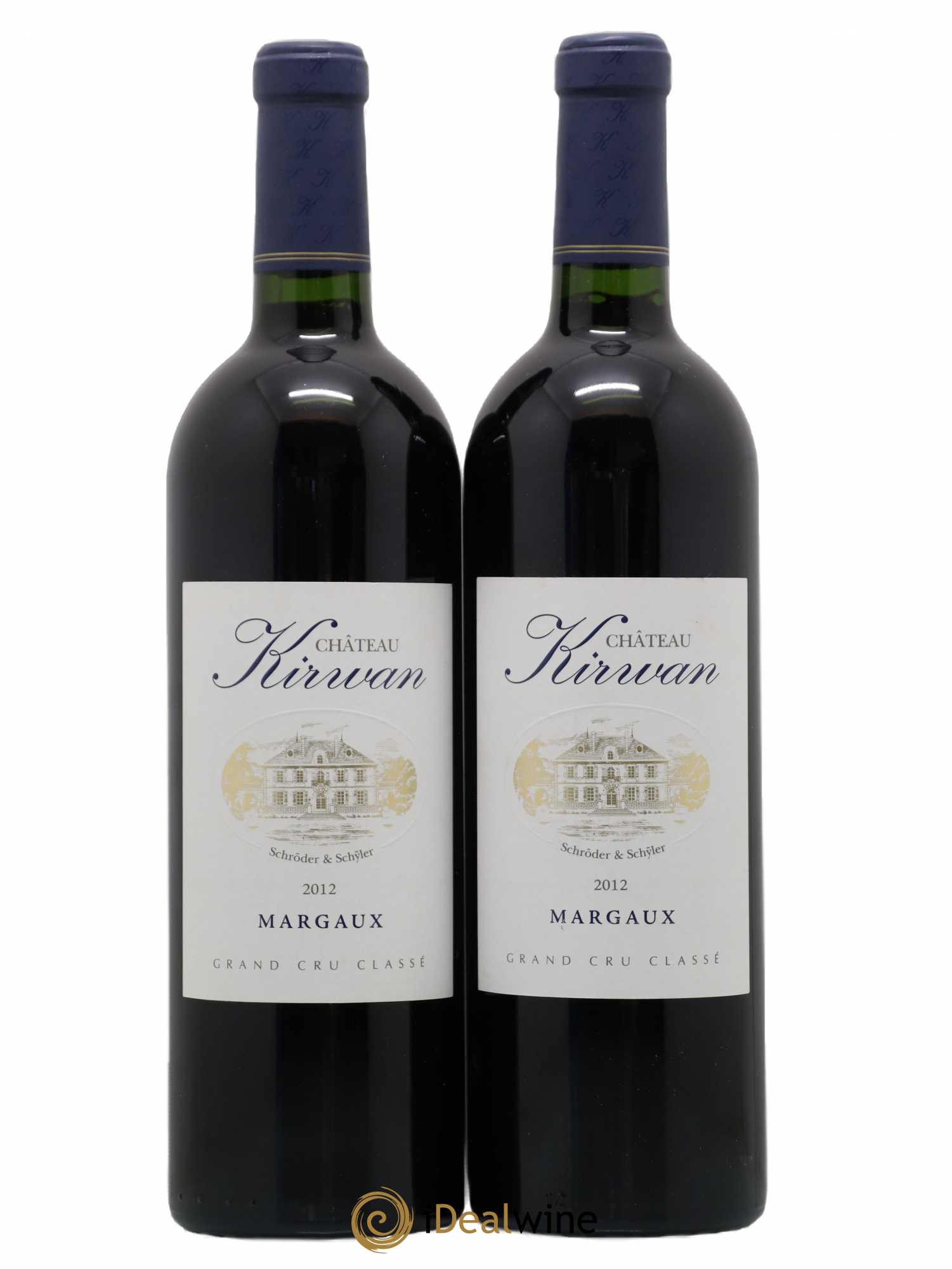 Château Kirwan 3ème Grand Cru Classé 2012 - Lot de 2 bouteilles - 0