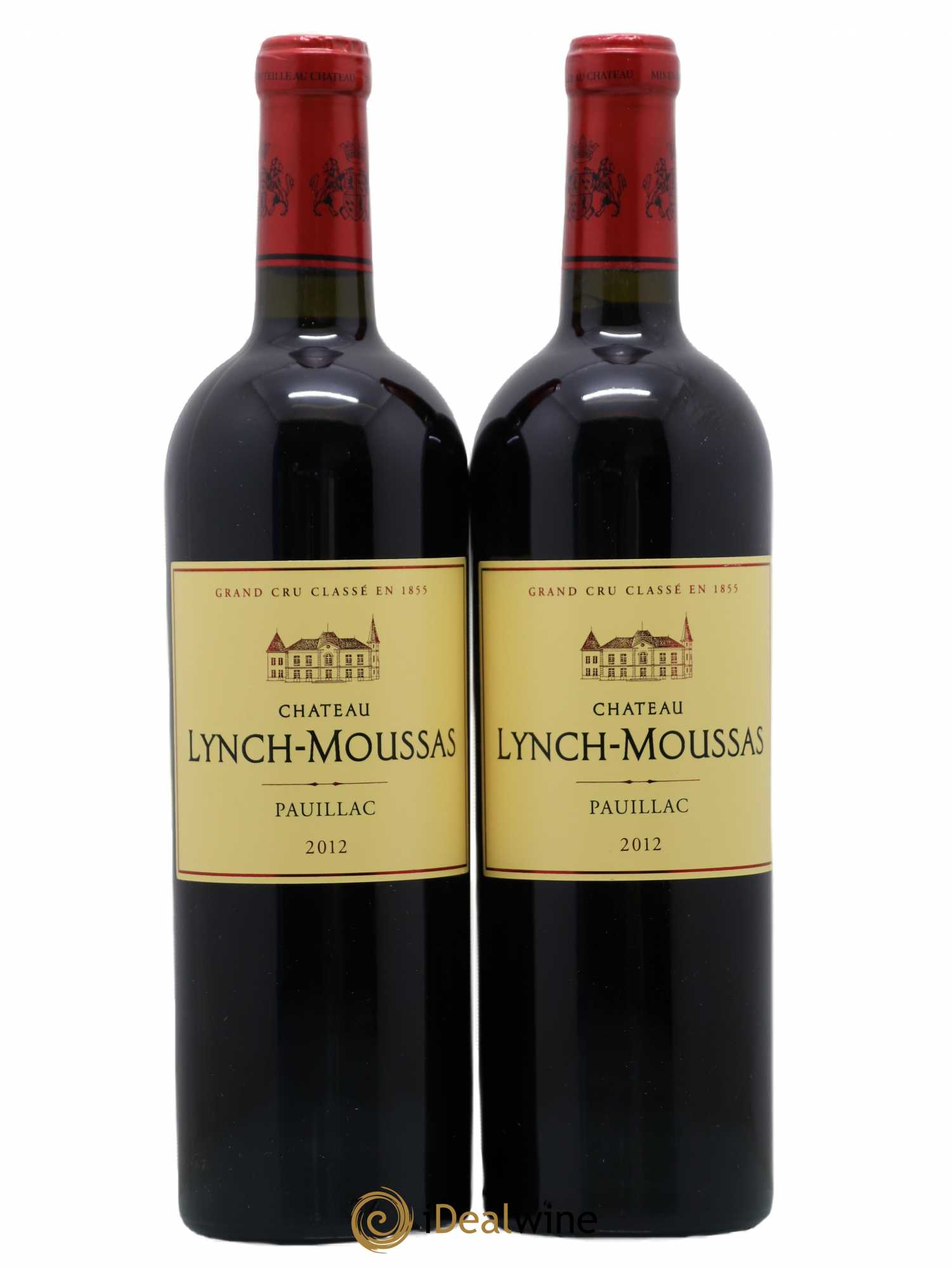 Château Lynch Moussas 5ème Grand Cru Classé 2012 - Lot de 2 bouteilles - 0