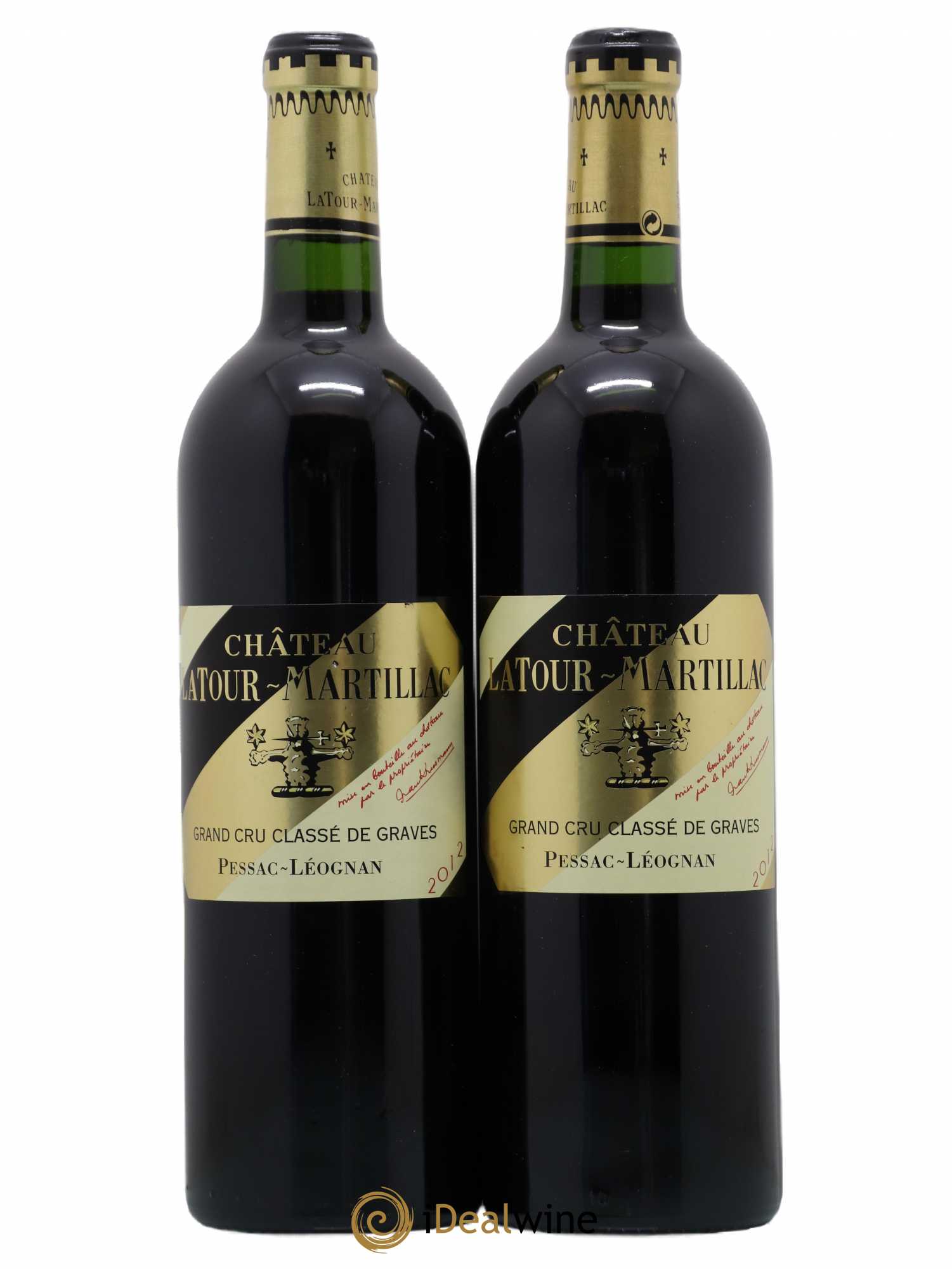 Château Latour-Martillac Cru Classé de Graves 2012 - Lot de 2 bouteilles - 0