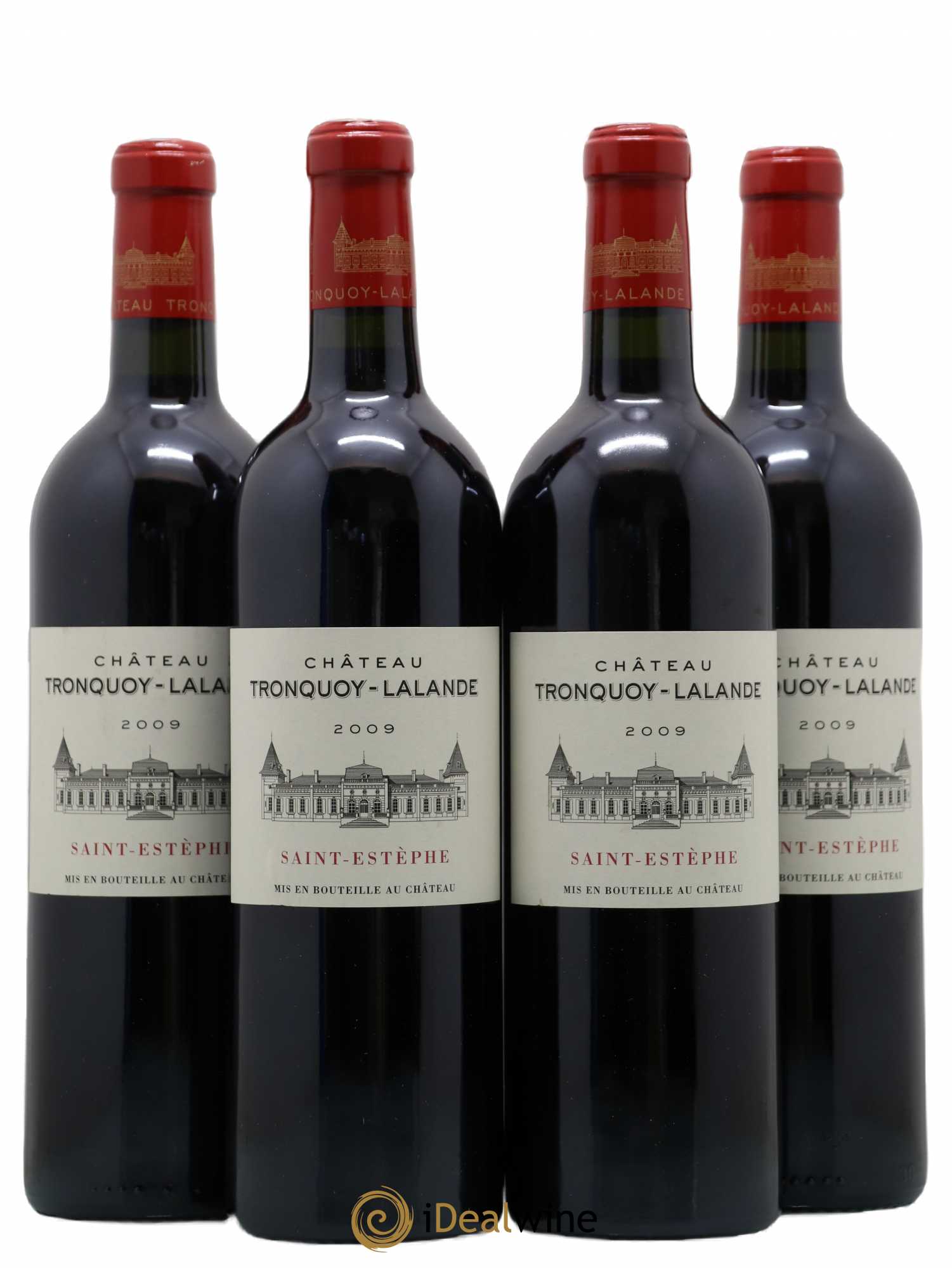 Château Tronquoy Lalande 2009 - Lot de 4 bouteilles - 0