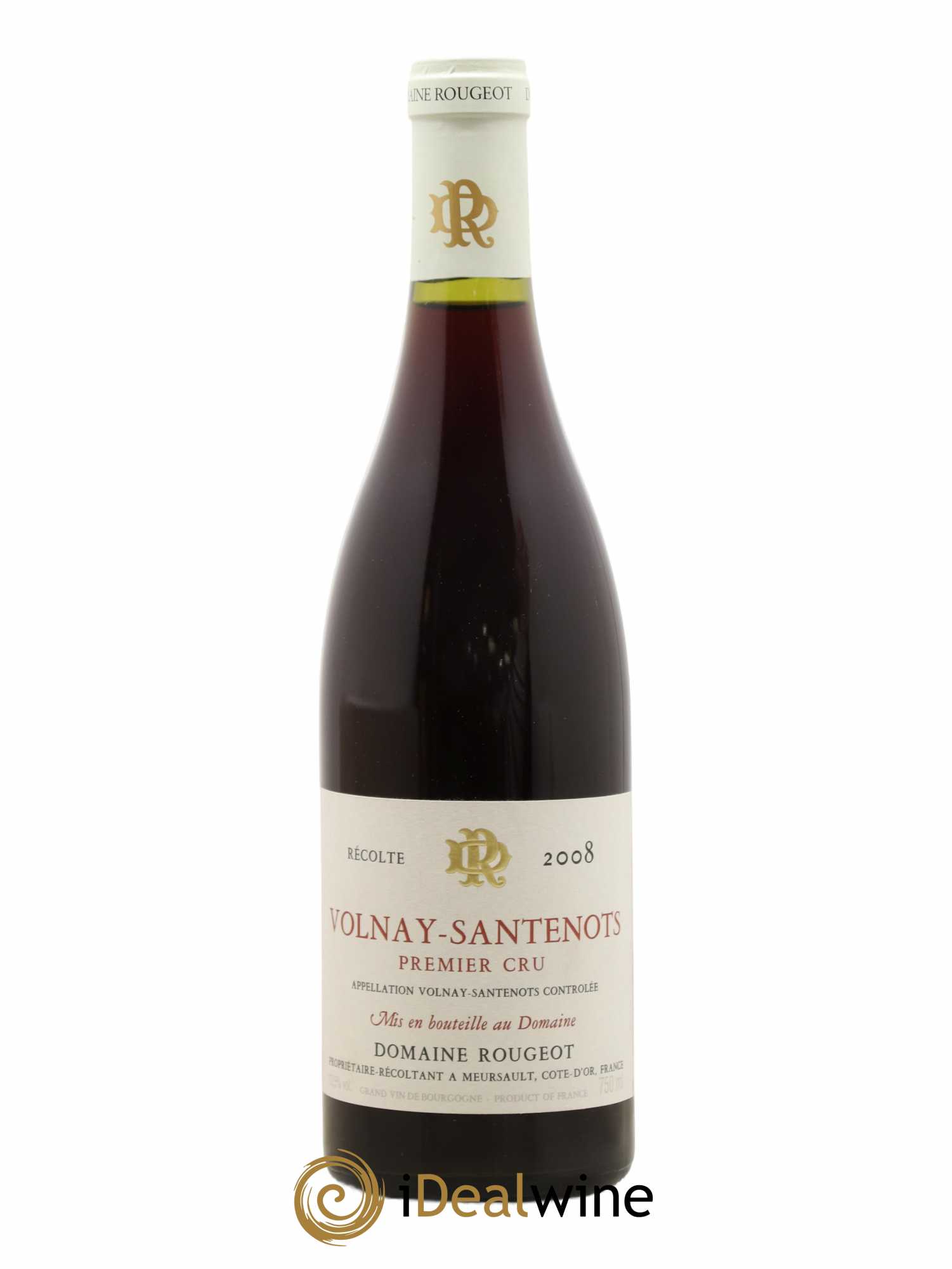 Volnay 1er Cru Santenots Domaine Rougeot 2008 - Posten von 1 Flasche - 0
