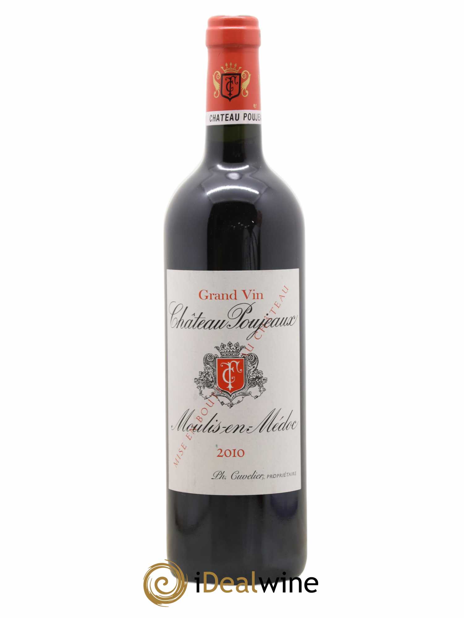 Château Poujeaux 2010 - Lot de 1 bouteille - 0