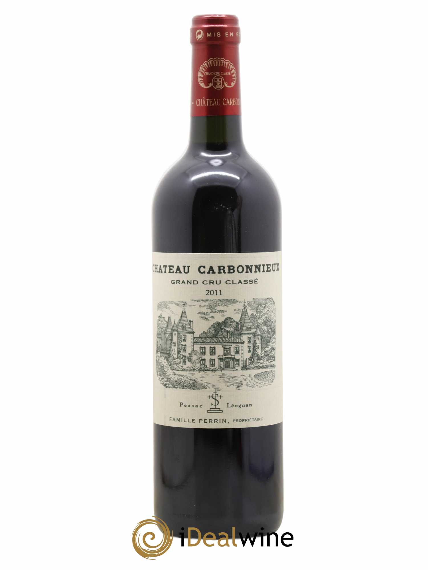 Château Carbonnieux Cru Classé de Graves 2011 - Lot de 1 bouteille - 0
