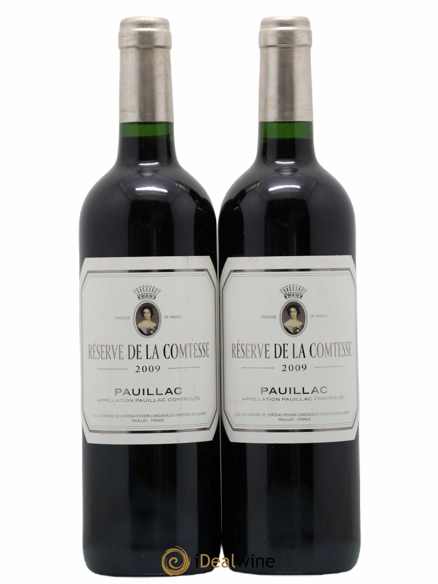 Pauillac Réserve de Pichon Longueville Comtesse 2009 - Posten von 2 Flaschen - 0