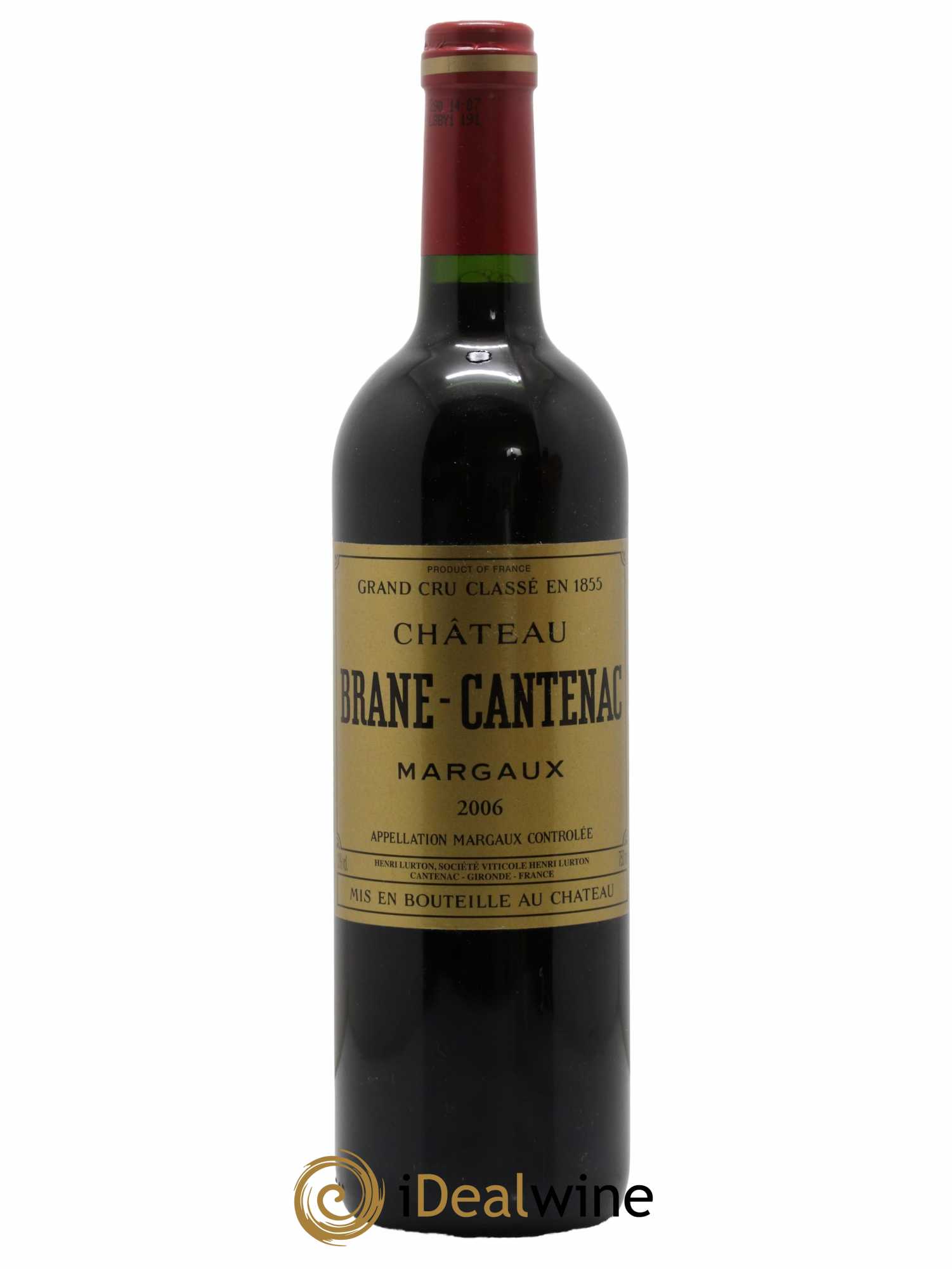 Château Brane Cantenac 2ème Grand Cru Classé 2006 - Lot de 1 bouteille - 0