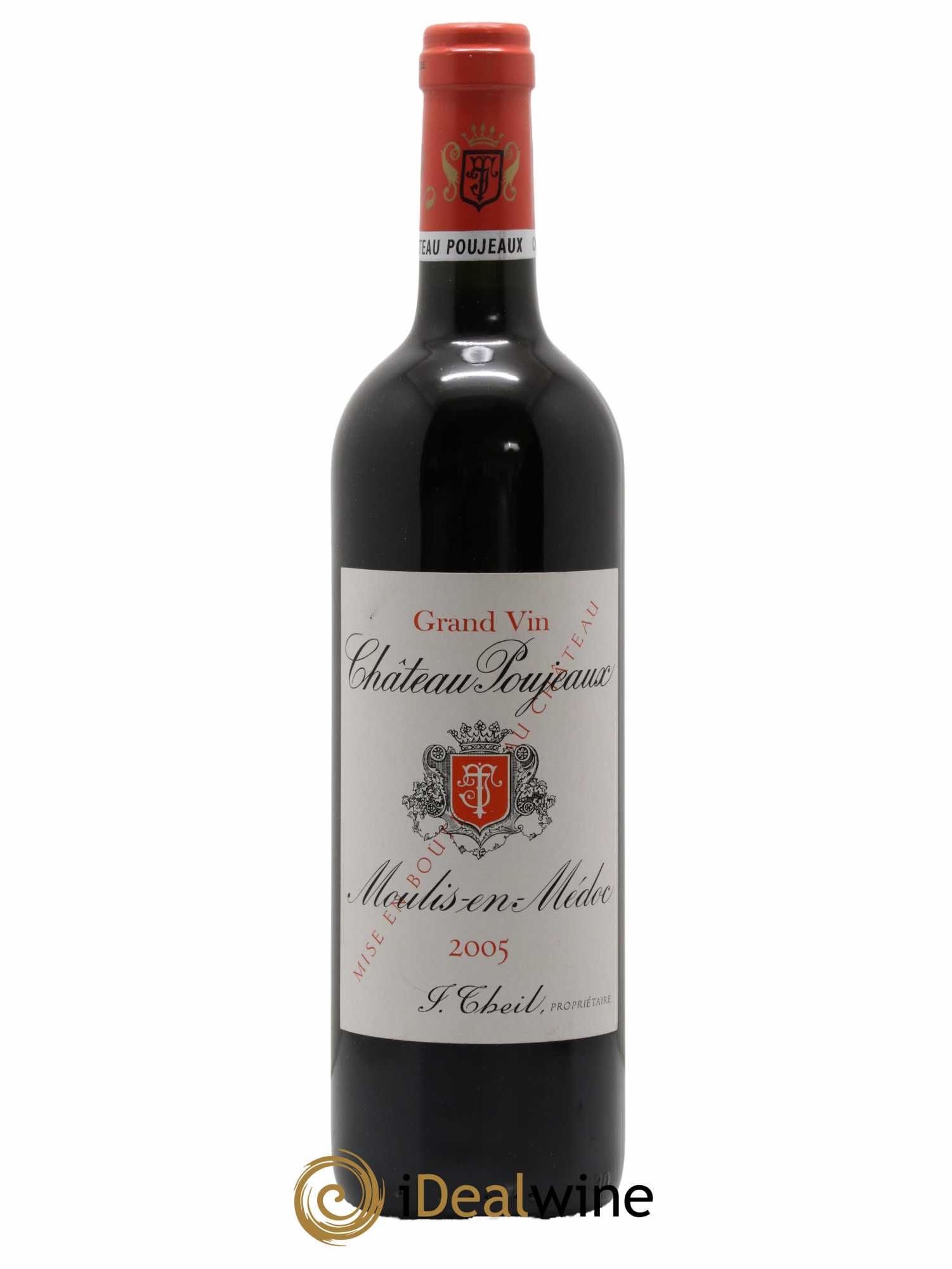 Château Poujeaux 2005 - Lot de 1 bouteille - 0
