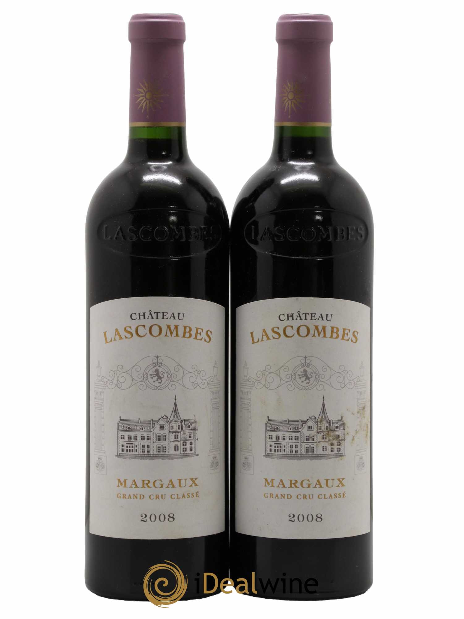 Château Lascombes 2ème Grand Cru Classé 2008 - Lot de 2 bouteilles - 0