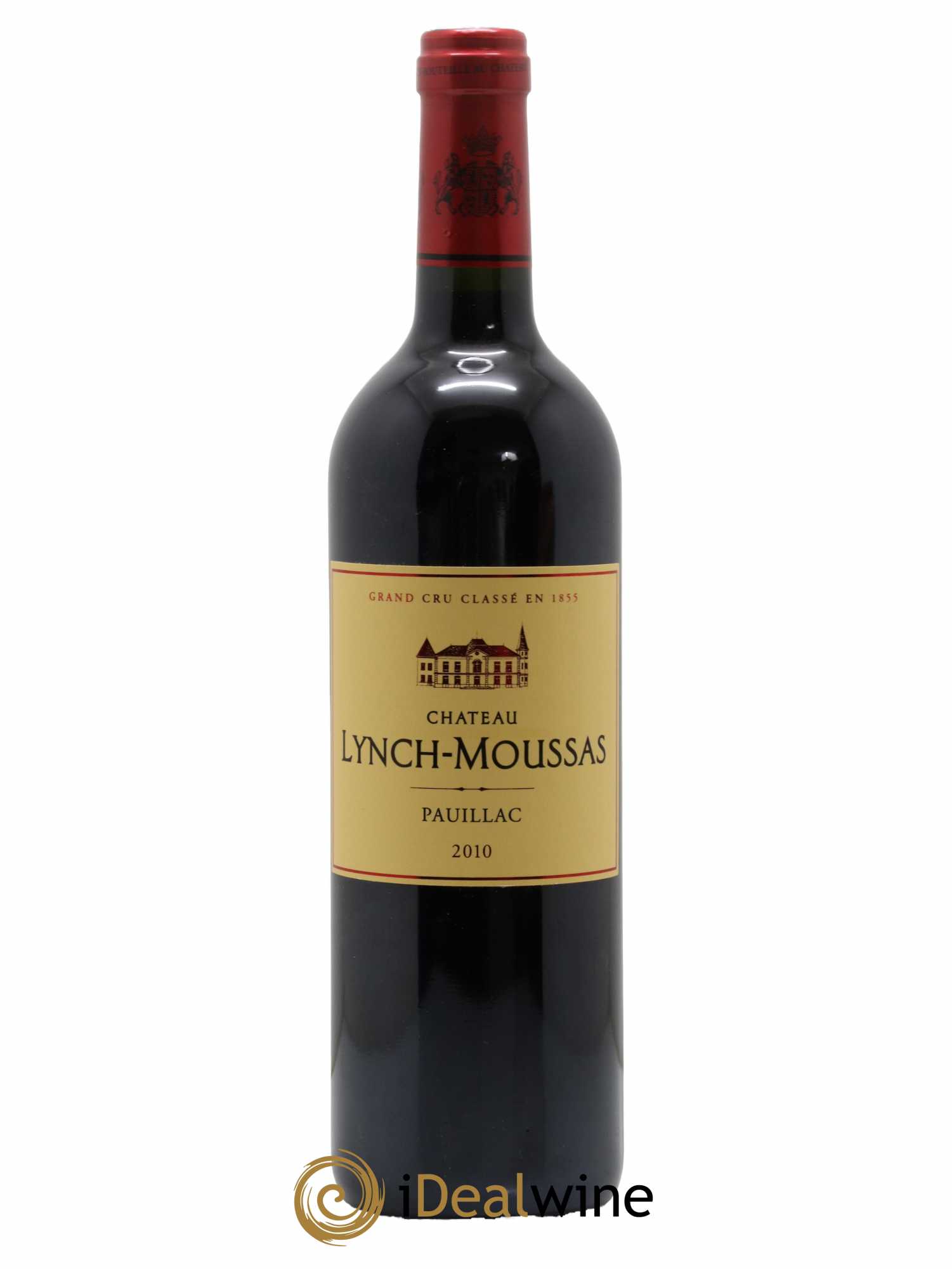 Château Lynch Moussas 5ème Grand Cru Classé 2010 - Lot de 1 bouteille - 0