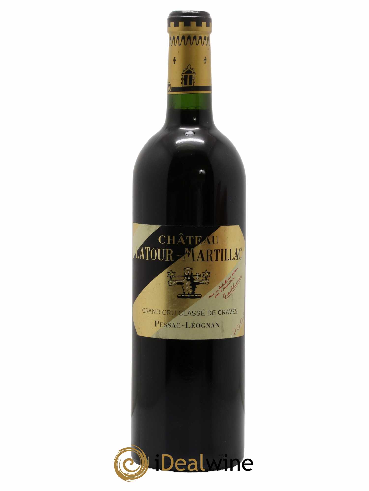 Château Latour-Martillac Cru Classé de Graves 2005 - Lot de 1 bouteille - 0