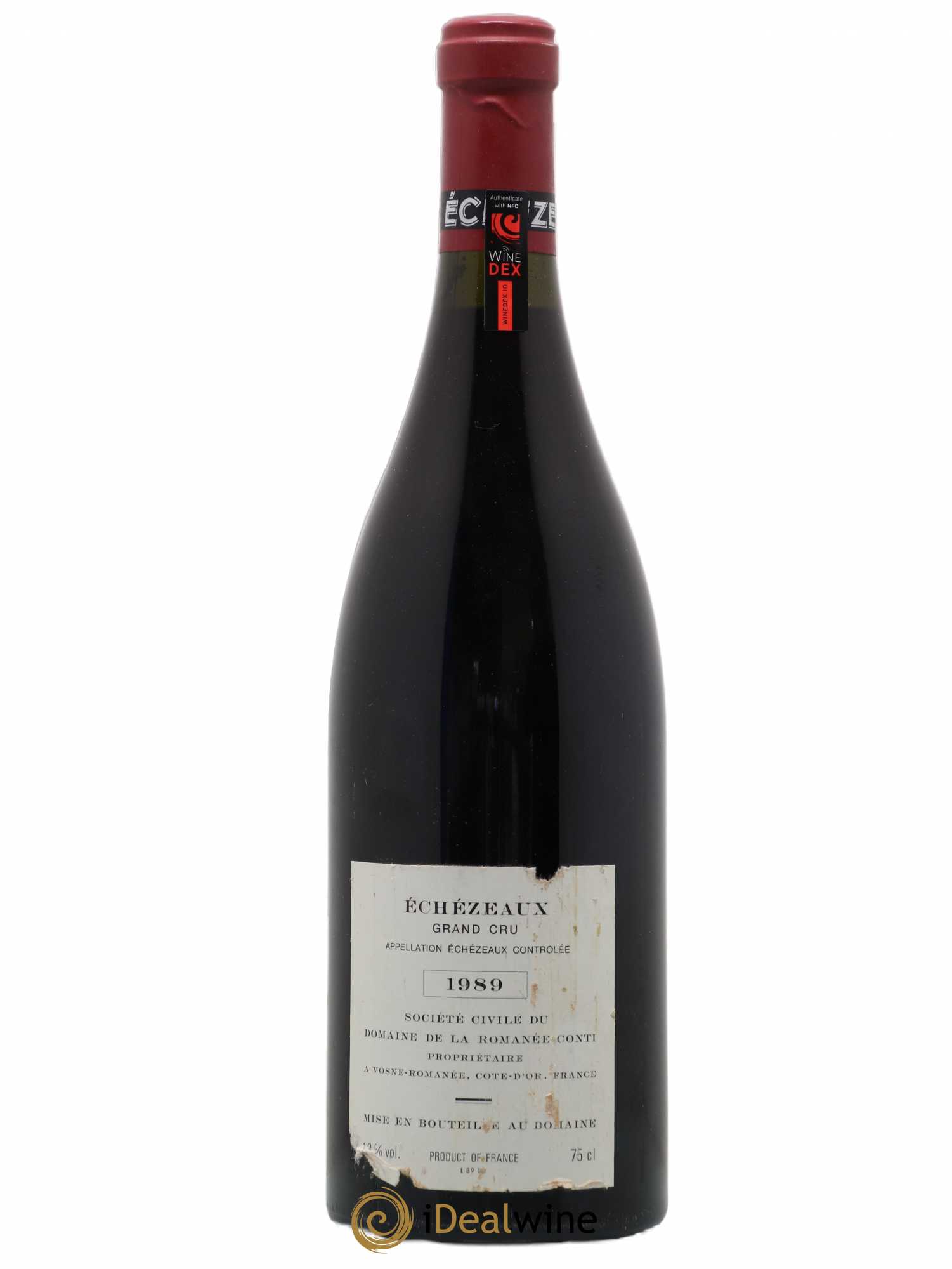 Echezeaux Grand Cru Domaine de la Romanée-Conti 1989 - Lot de 1 bouteille - 1