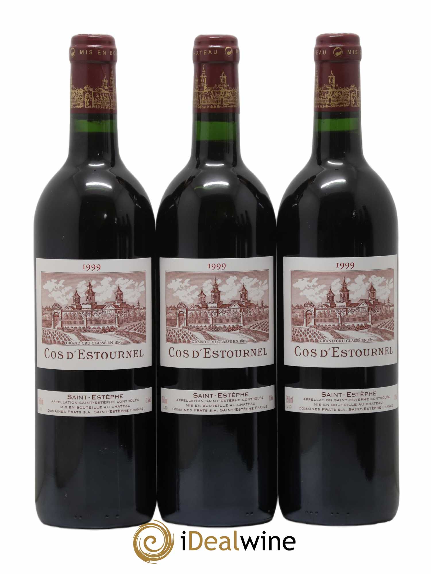 Cos d'Estournel 2ème Grand Cru Classé 1999 - Lot de 6 bouteilles - 2