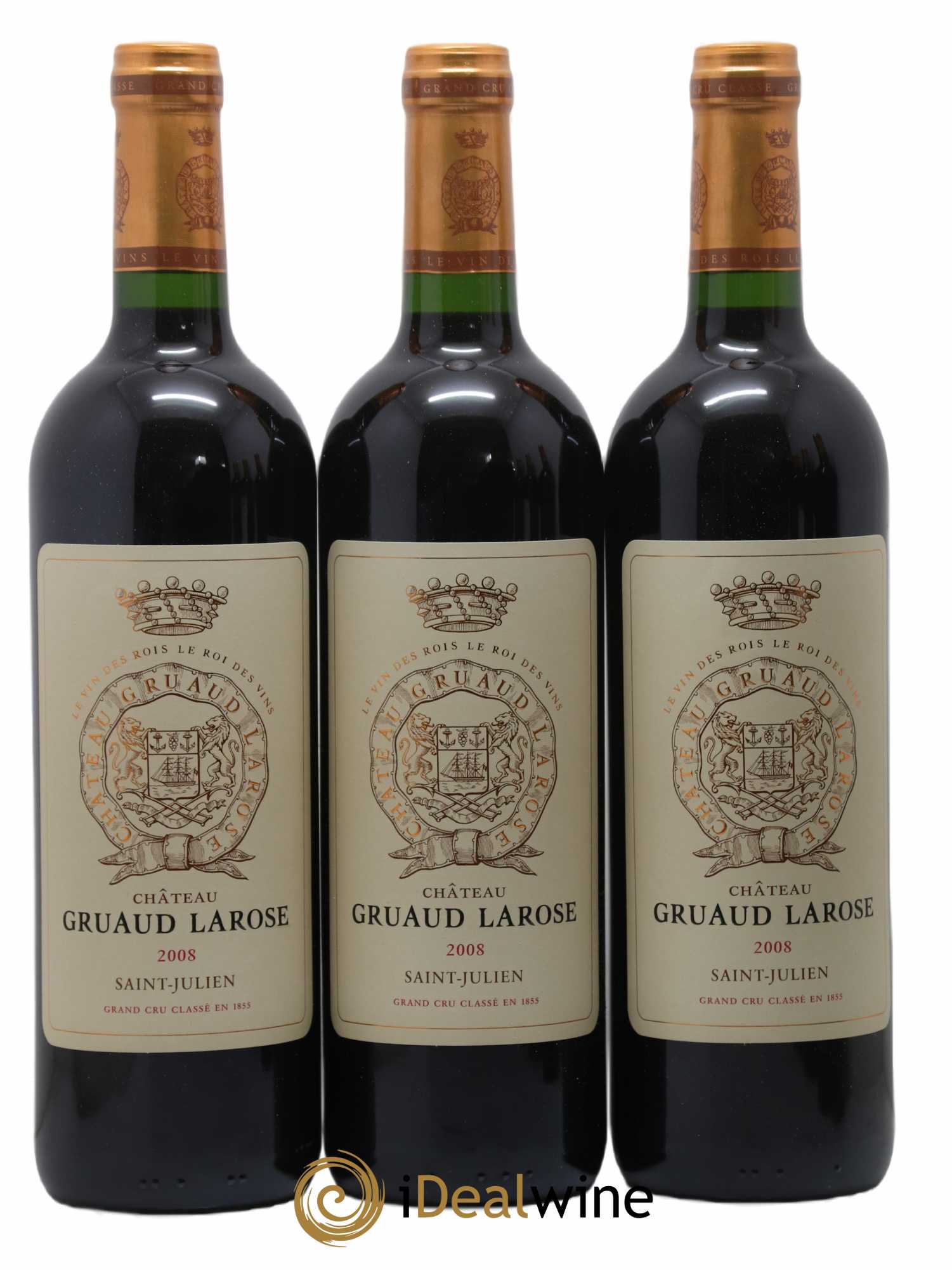Château Gruaud Larose 2ème Grand Cru Classé 2008 - Lot de 6 bouteilles - 1
