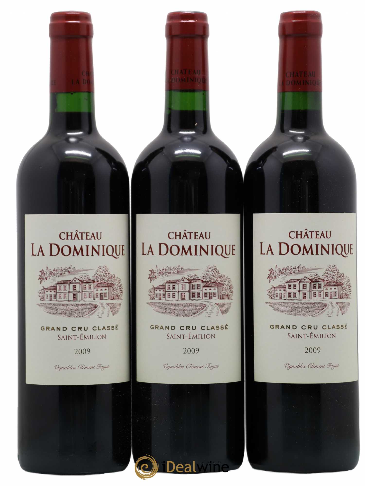 Château la Dominique Grand Cru Classé 2009 - Lot de 6 bouteilles - 2