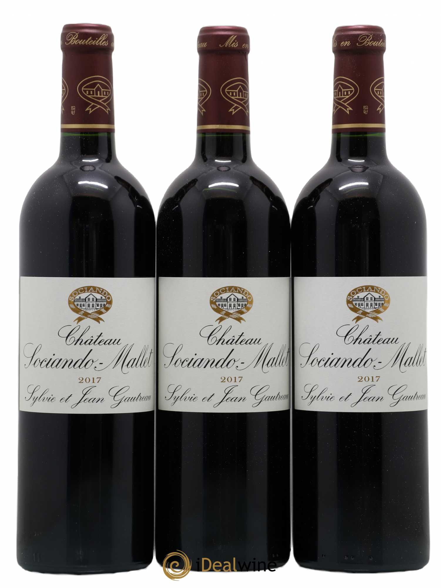 Château Sociando Mallet 2017 - Lot de 6 bouteilles - 2