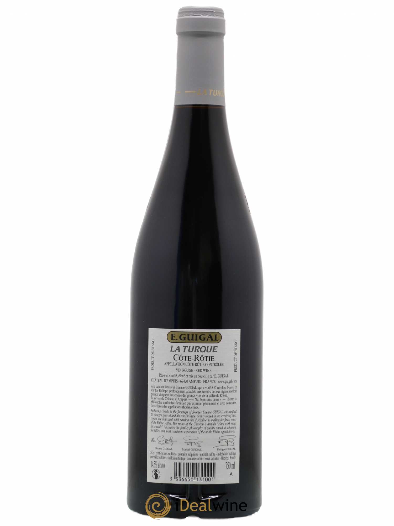 Côte-Rôtie La Turque Guigal 2018 - Lot de 1 bouteille - 1