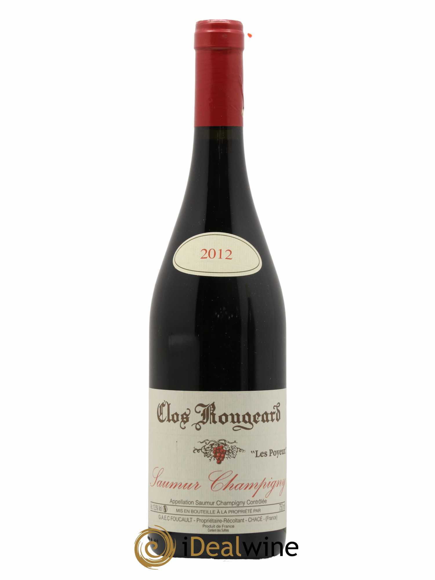 Saumur-Champigny Les Poyeux Clos Rougeard 2012 - Lot de 1 bouteille - 0