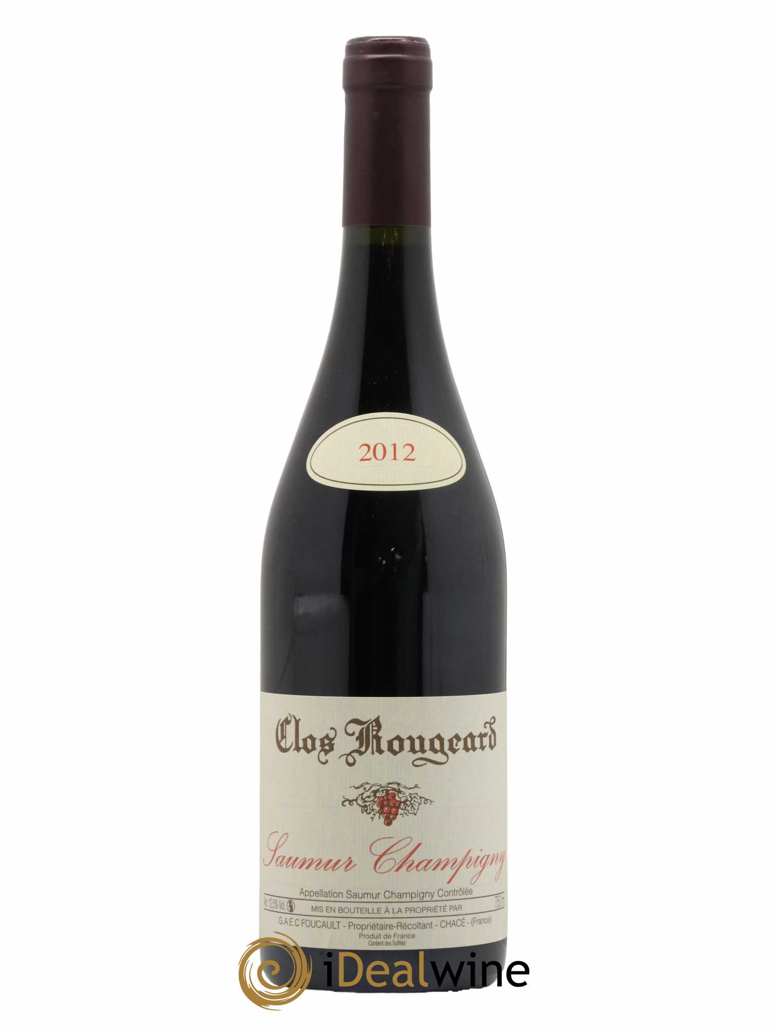 Saumur-Champigny Clos Rougeard 2012 - Lot de 1 bouteille - 0
