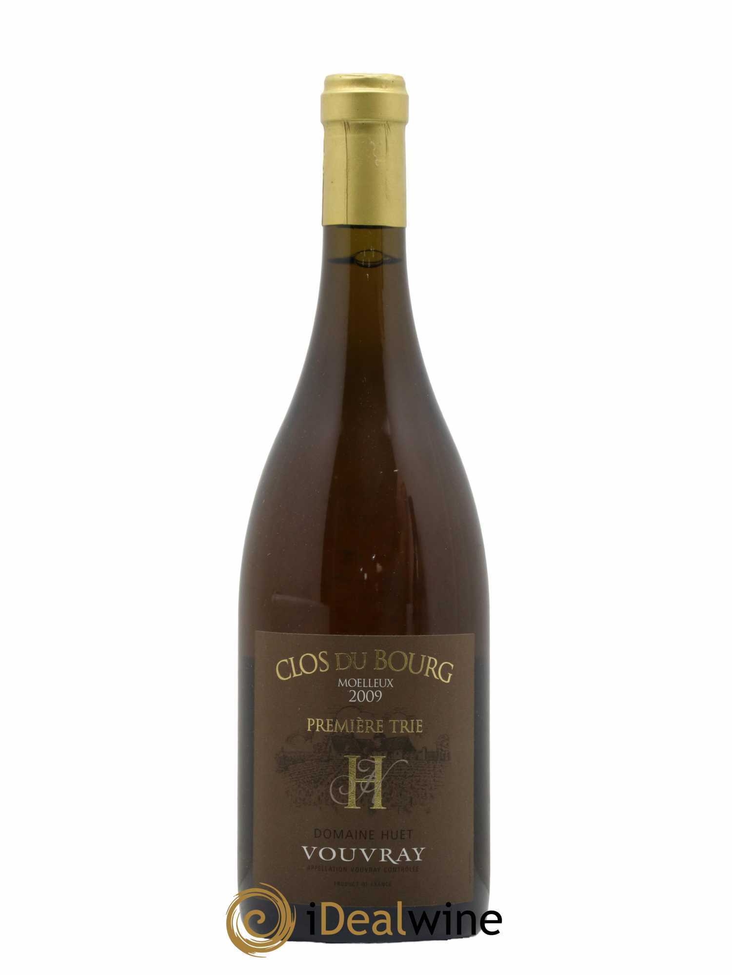 Vouvray Clos du Bourg Moelleux 1ère trie Domaine Huet 2009 - Lotto di 1 bottiglia - 0
