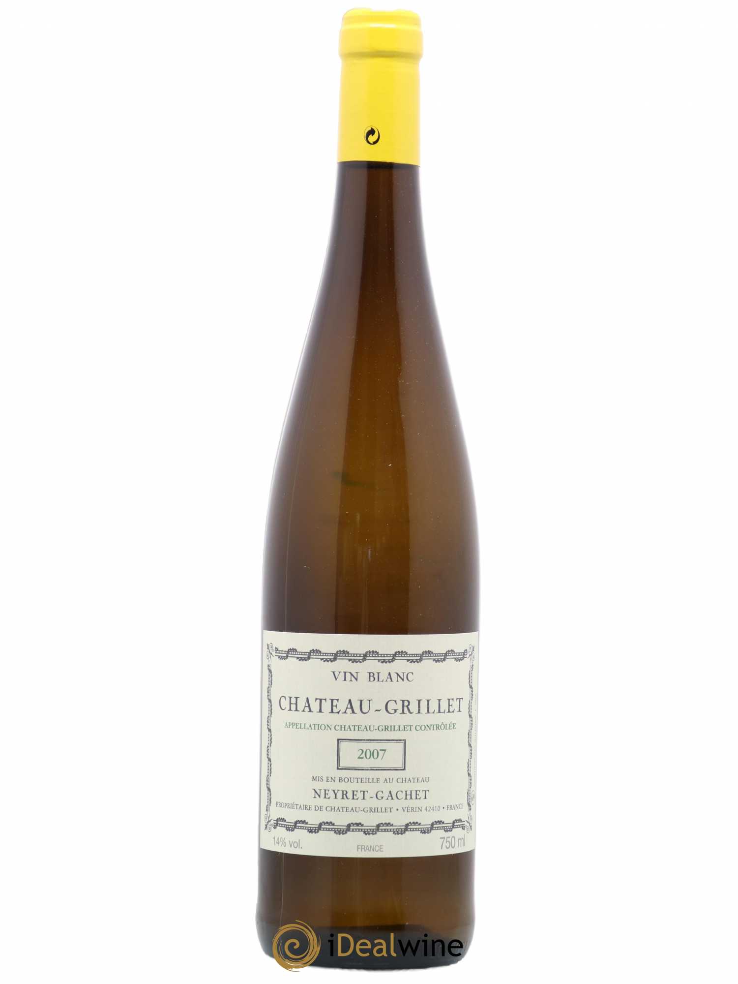 Château Grillet Château-Grillet 2007 - Lot de 1 bouteille - 0
