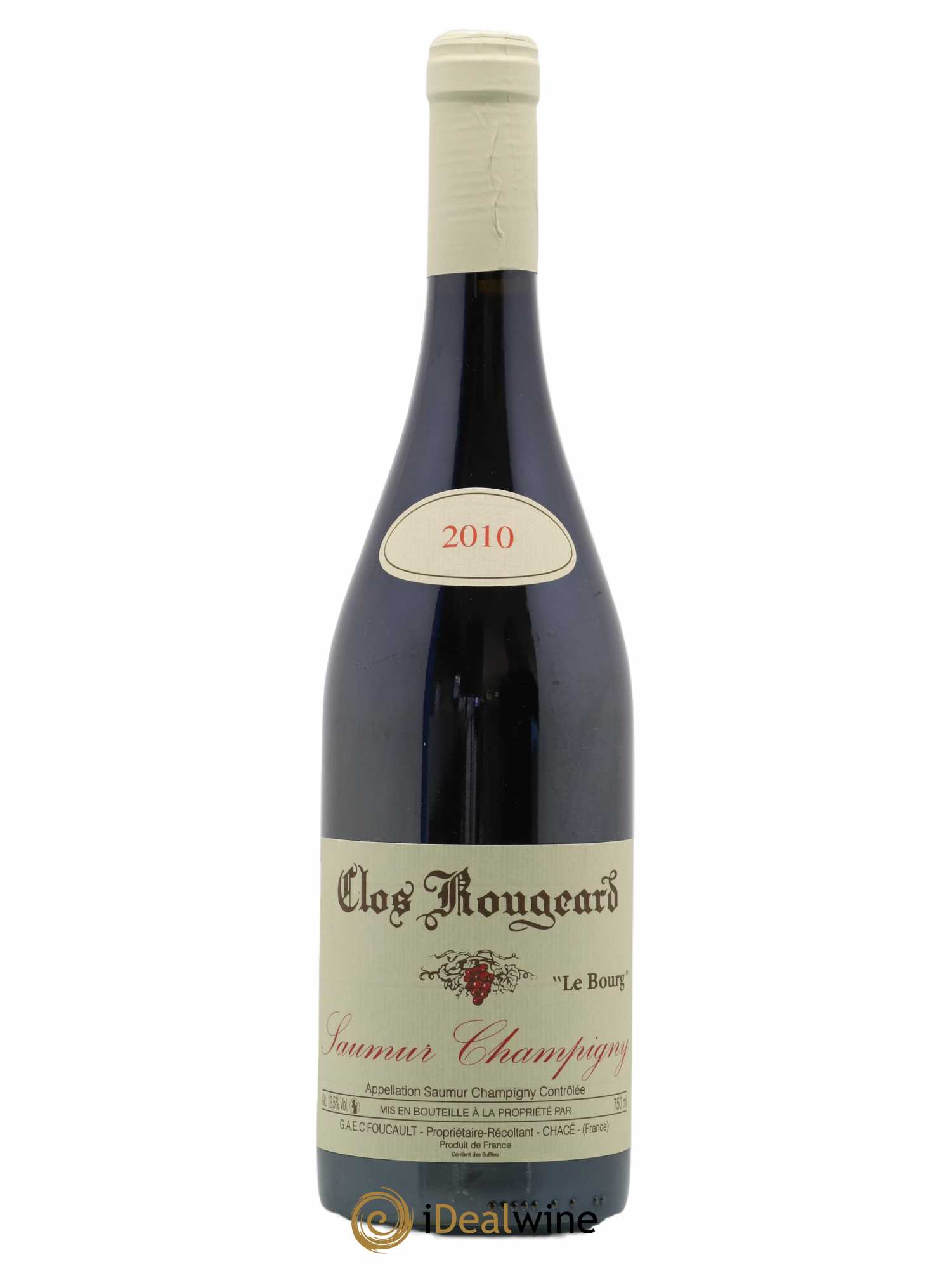 Saumur-Champigny Le Bourg Clos Rougeard 2010 - Lot de 1 bouteille - 0