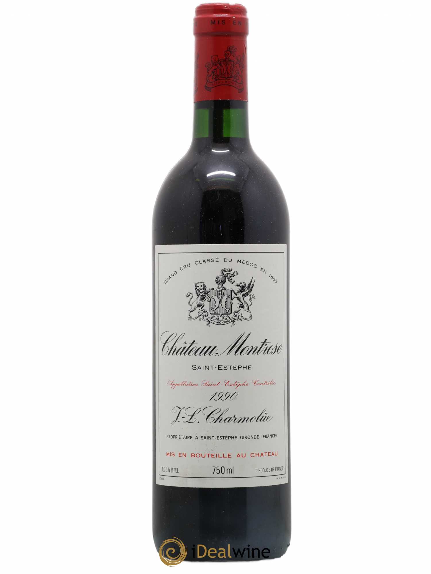 Château Montrose 2ème Grand Cru Classé 1990 - Lot de 1 bouteille - 0