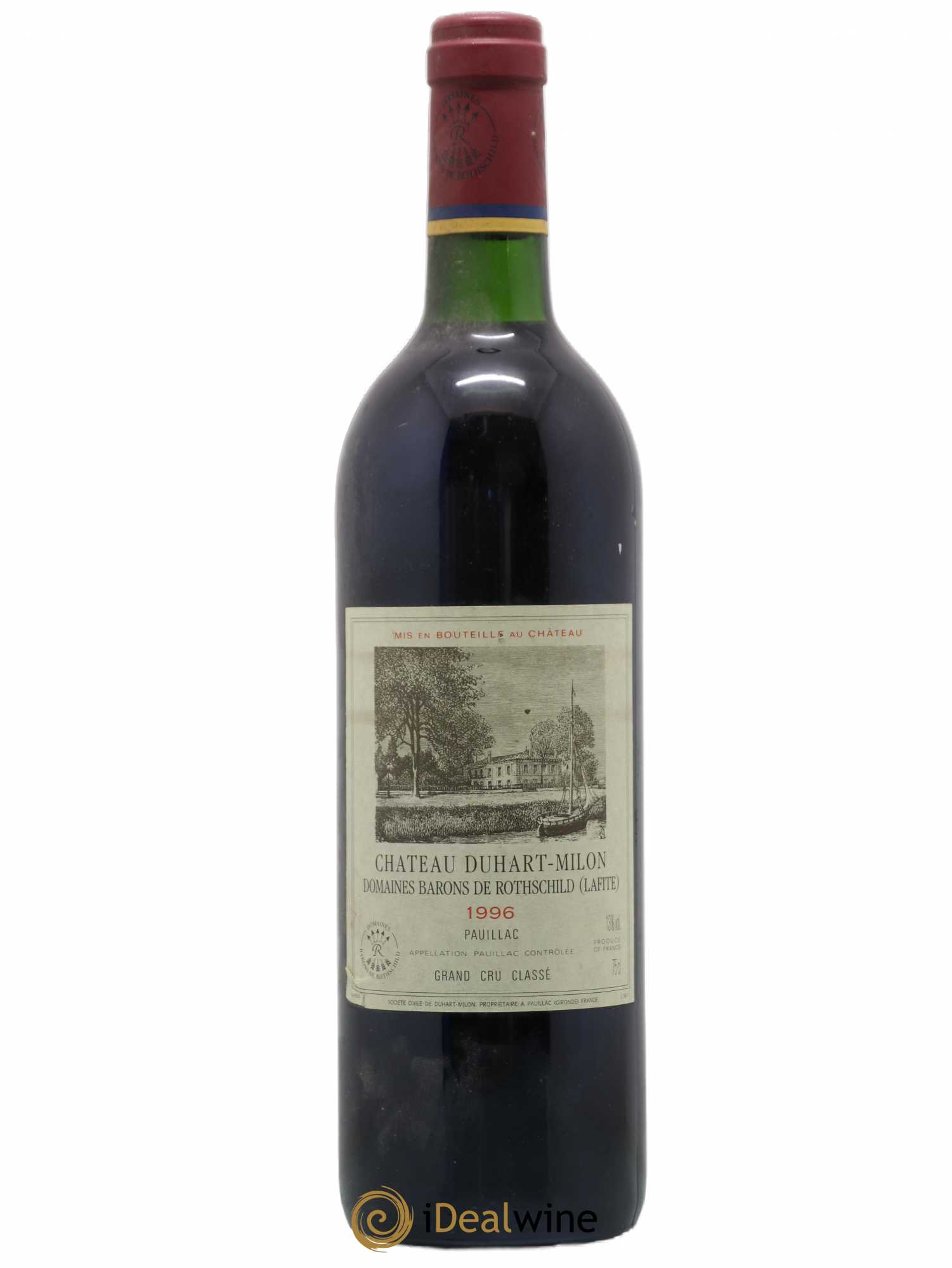 Château Duhart-Milon 4ème Grand Cru Classé 1996 - Lot de 1 bouteille - 0