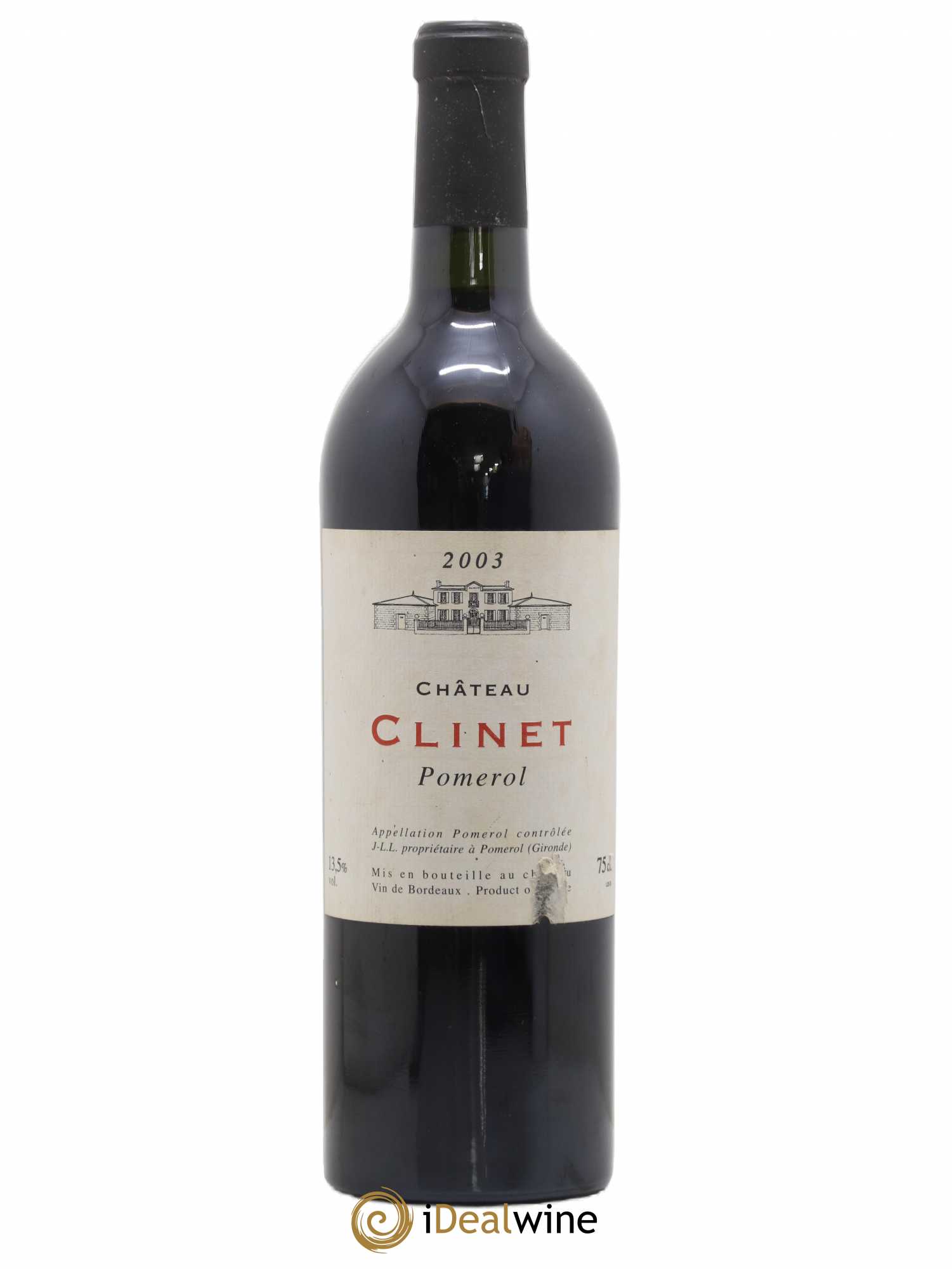 Château Clinet 2003 - Lot de 1 bouteille - 0