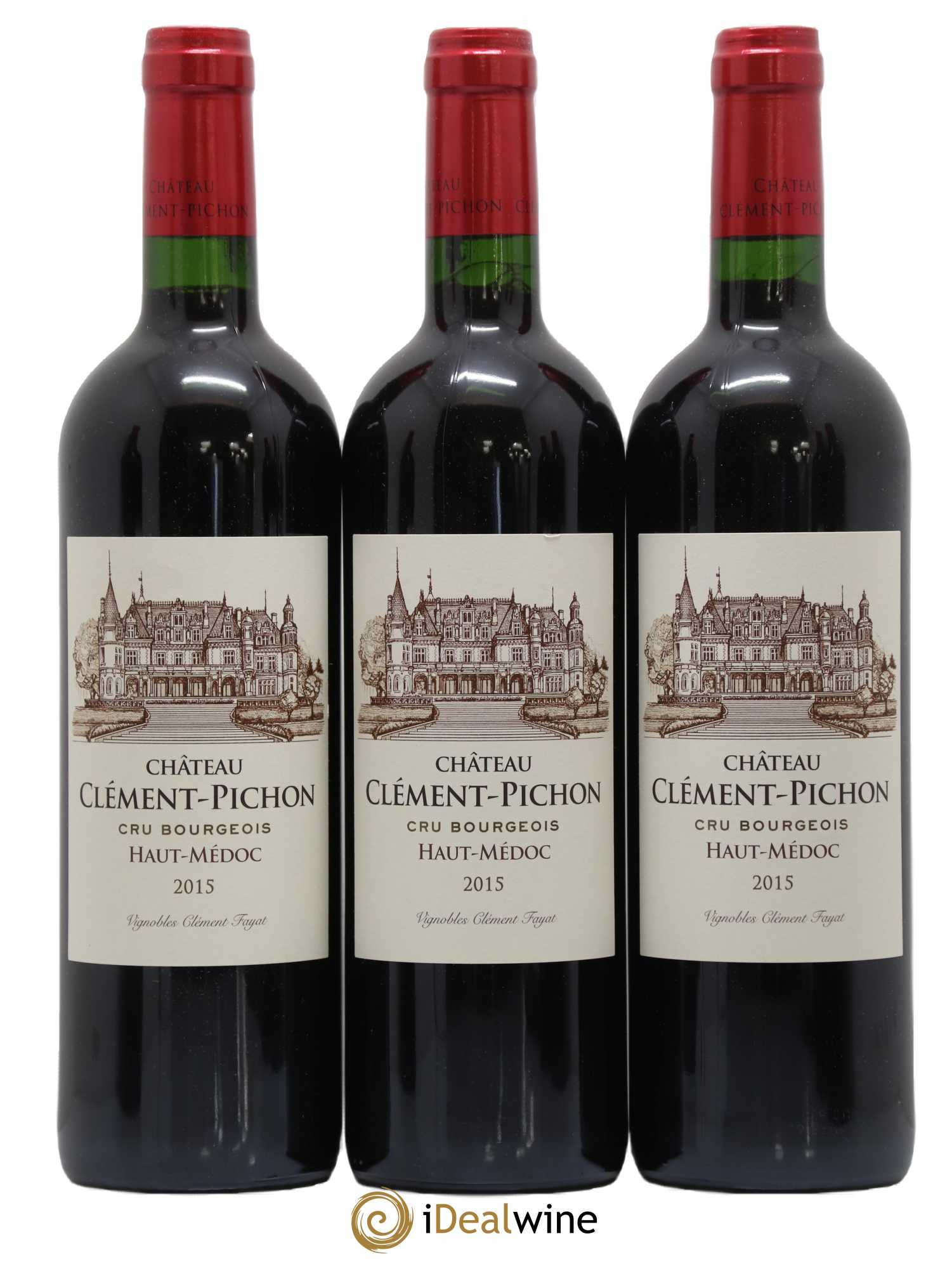 Château Clément-Pichon Cru Bourgeois 2015 - Posten von 6 Flaschen - 1