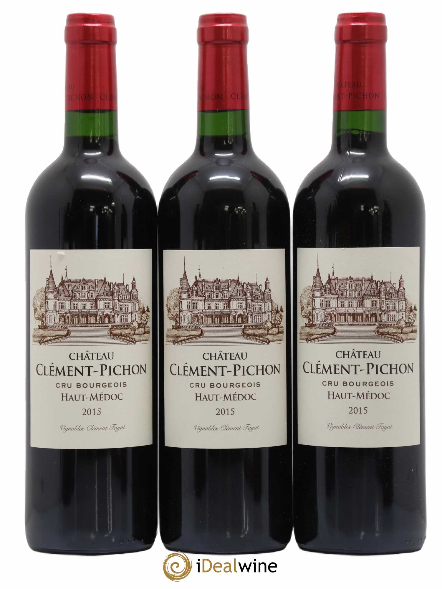 Château Clément-Pichon Cru Bourgeois 2015 - Posten von 6 Flaschen - 2