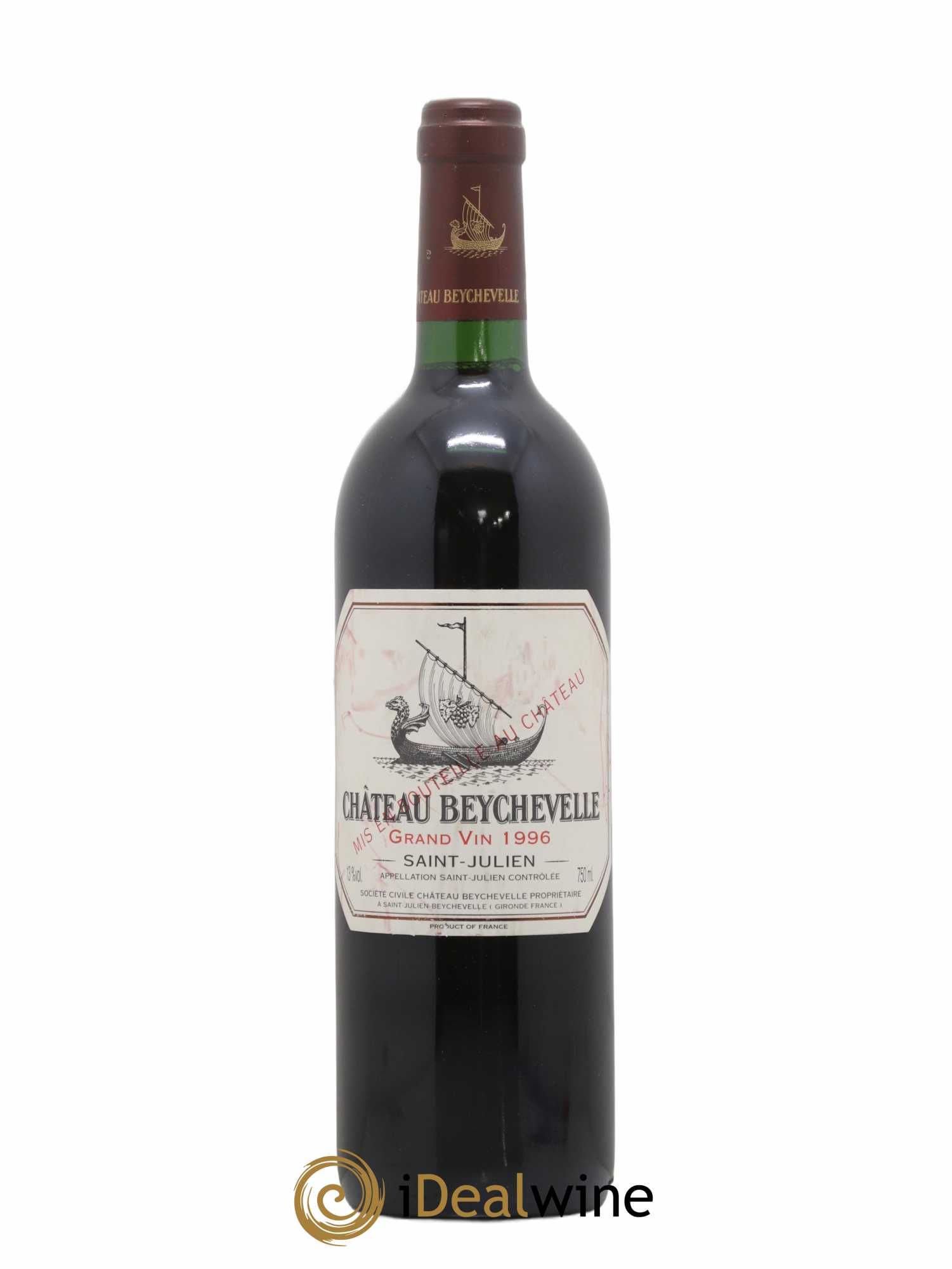 Château Beychevelle 4ème Grand Cru Classé 1996 - Lot de 1 bouteille - 0