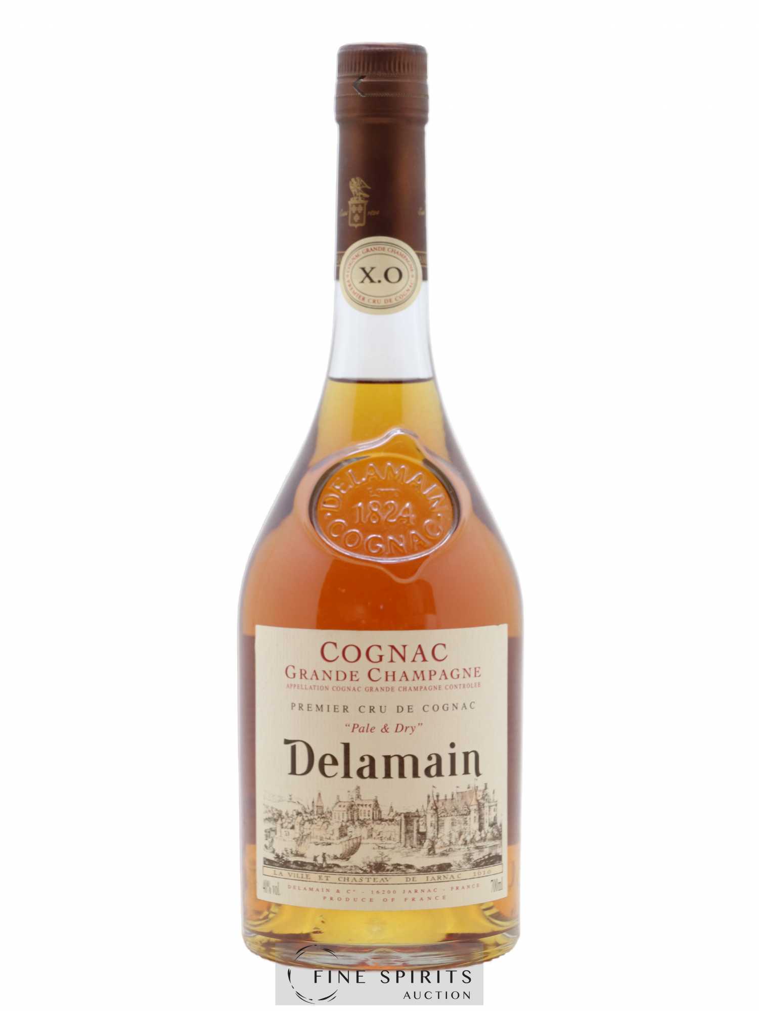 Delamain Of. X.O 1er Cru Pale & Dry - Lot de 1 bouteille - 0