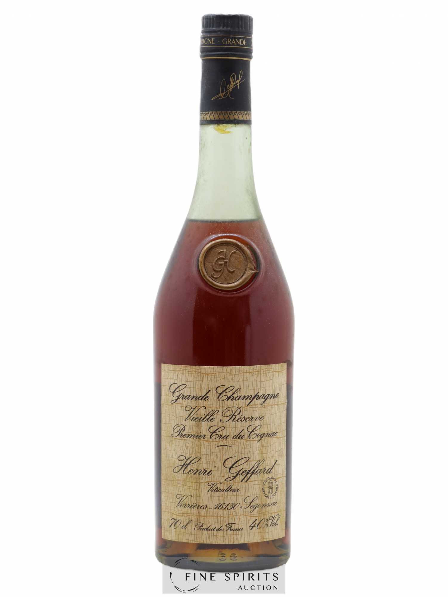 Henri Geffard Of. Vieille Réserve - Lot de 1 bouteille - 0