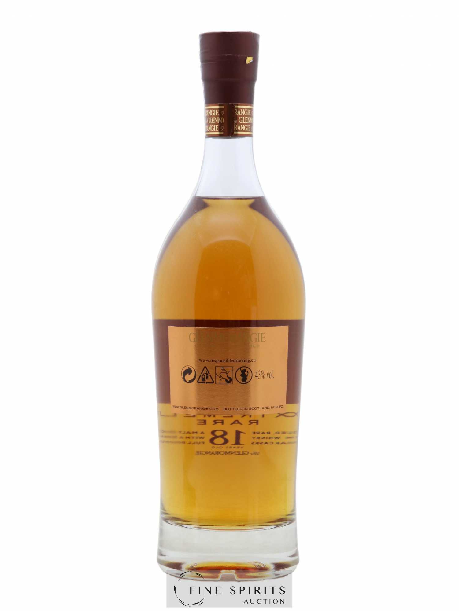 Glenmorangie 18 years Of. Extremely Rare Perfected by the Sixteen Men of Tain - Lot de 1 bouteille - 1