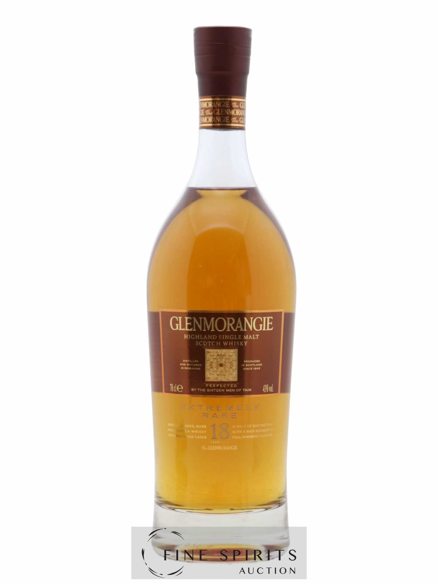 Glenmorangie 18 years Of. Extremely Rare Perfected by the Sixteen Men of Tain - Lot de 1 bouteille - 0
